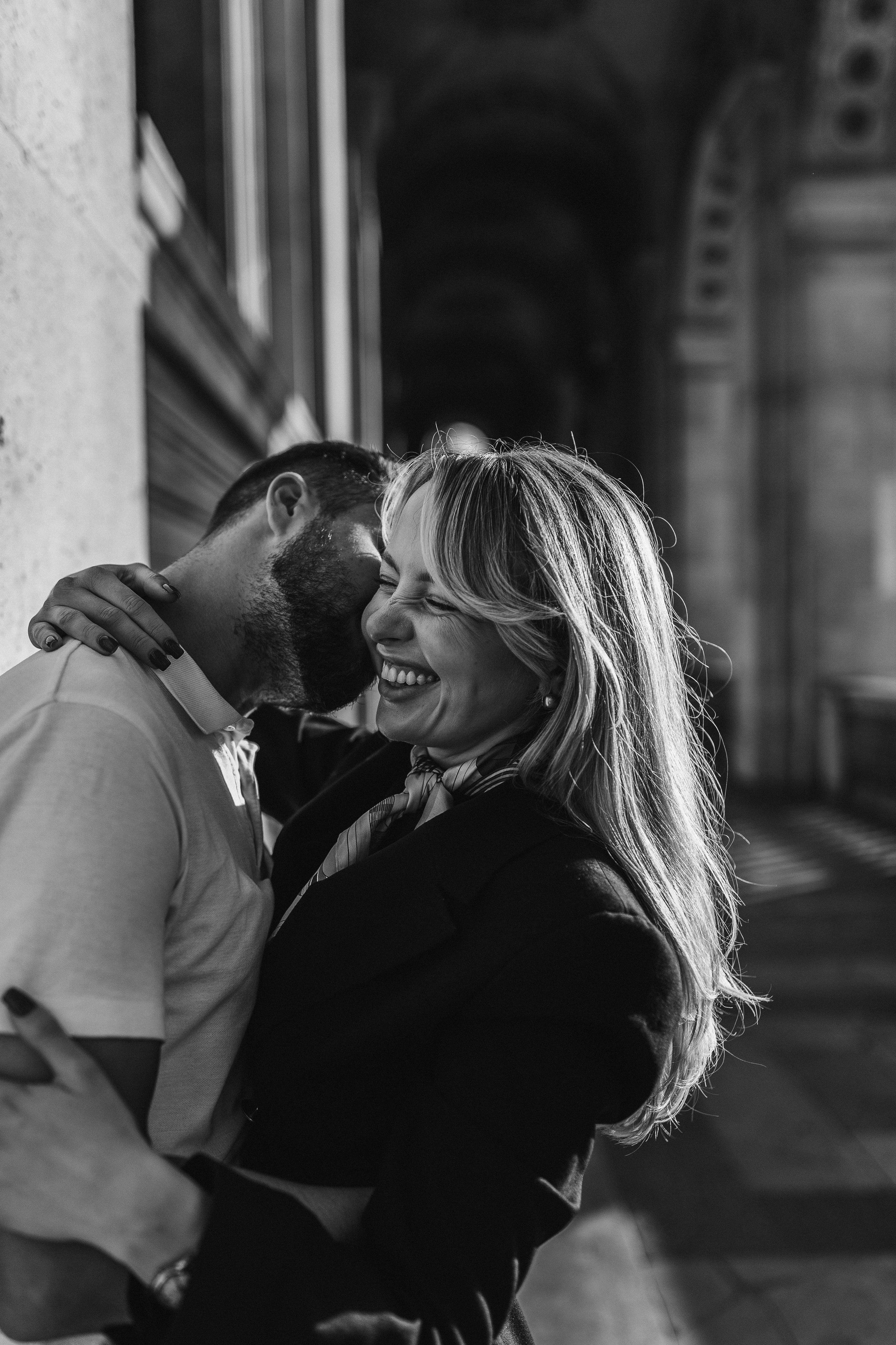 Paris couple shooting. Фотограф, Руан, Франция