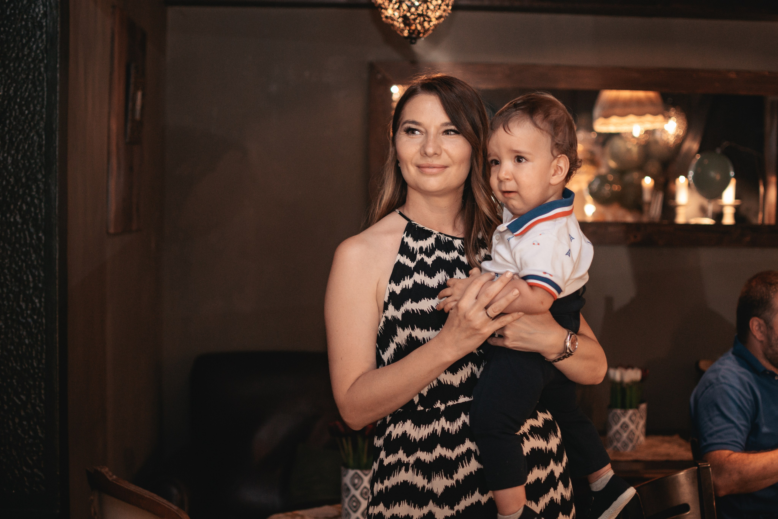 Lazar, krštenje i rođendan. BambinaaPhotography