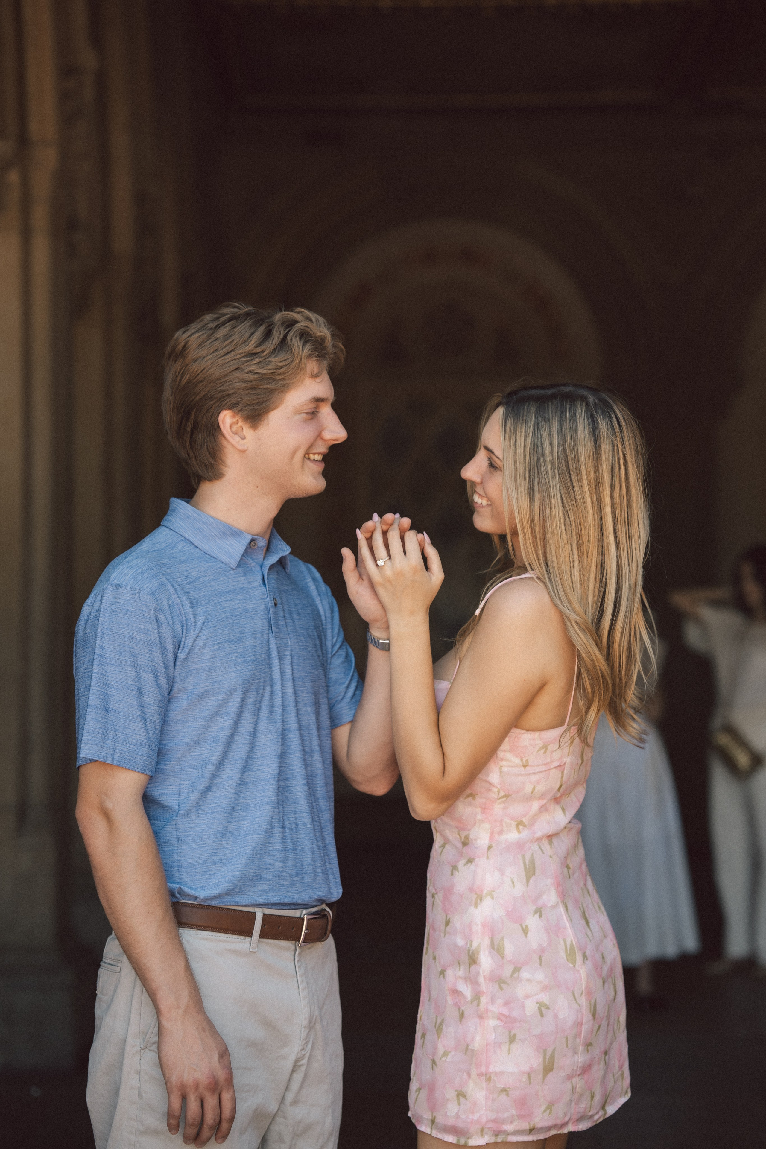 Surprise proposal Central Park. New York + destination photographer