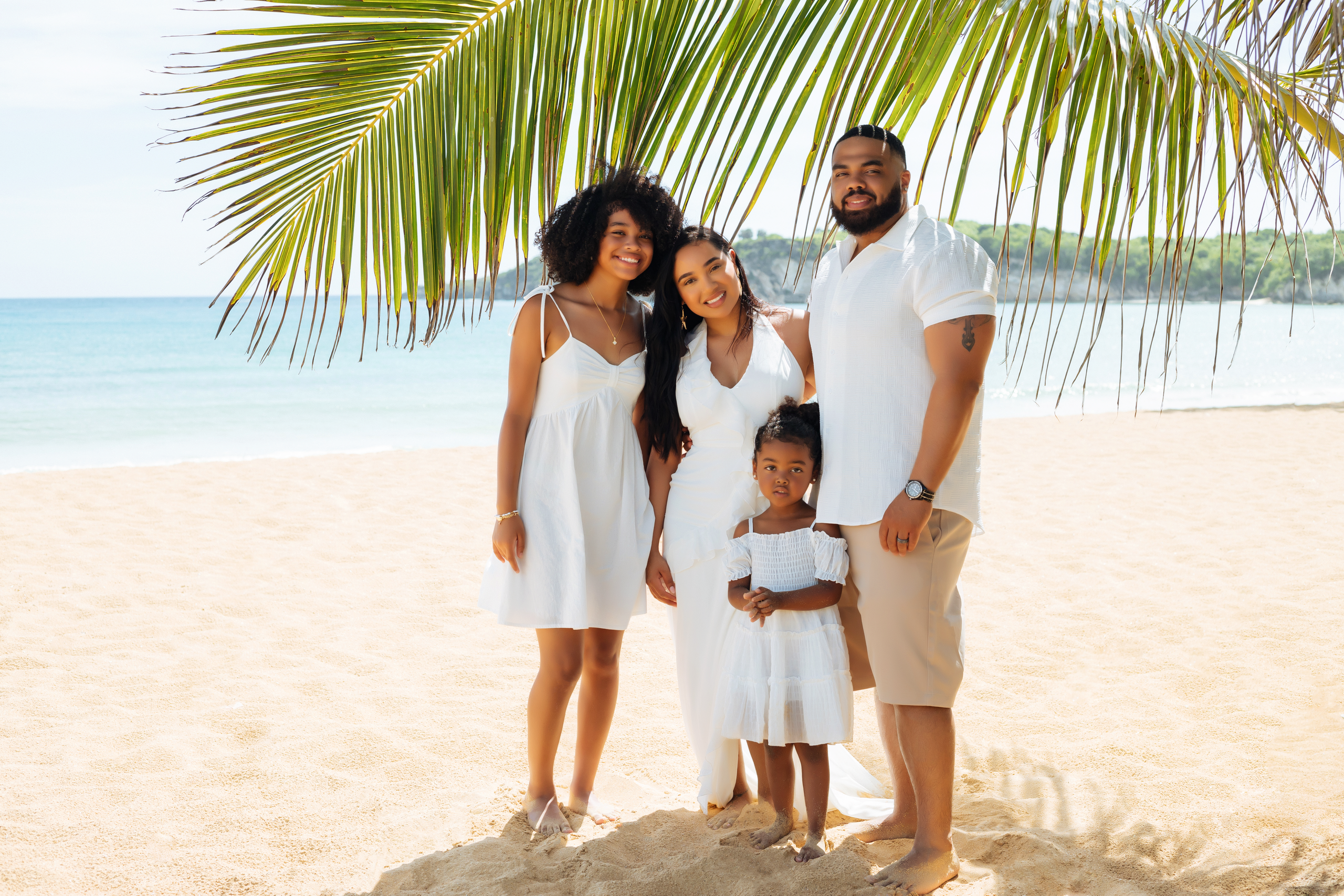 Macao beach family photo shoot (Morning). Photographer in Punta Cana Anni Robles