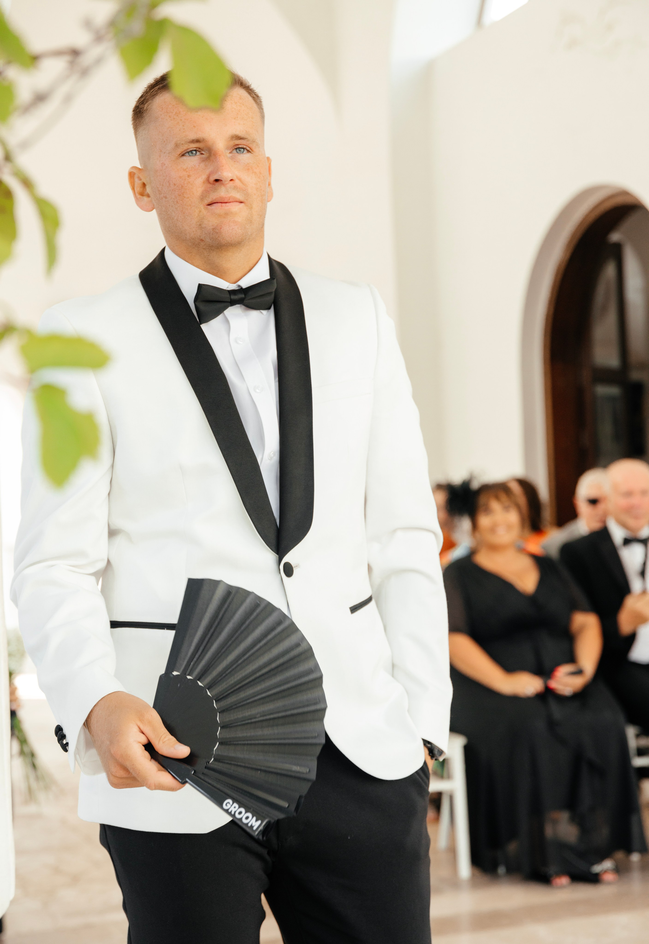 Groom's portrait Rhodes, Greece