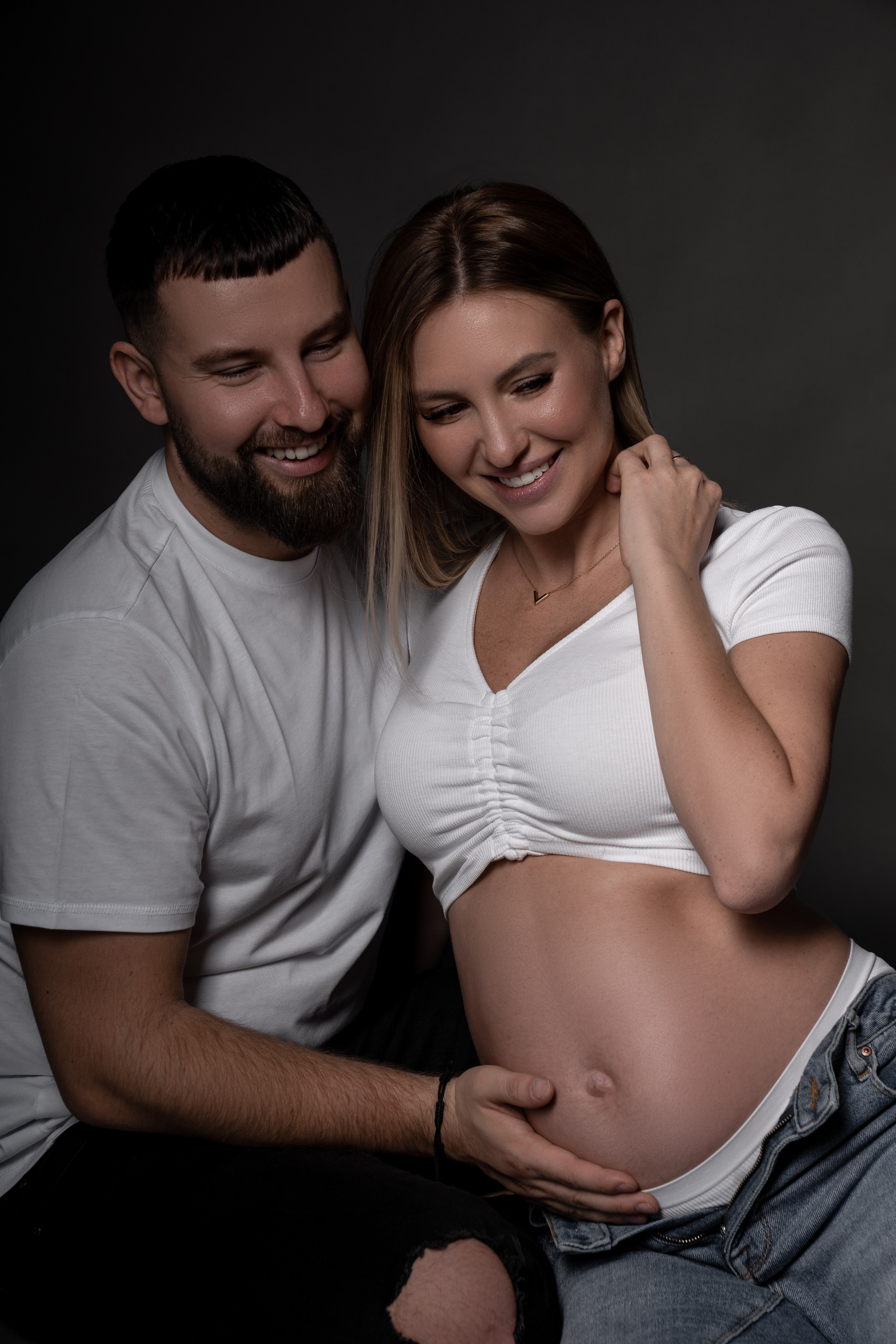 Babybauchshooting. Hochzeitfotografin Daria Faletssky