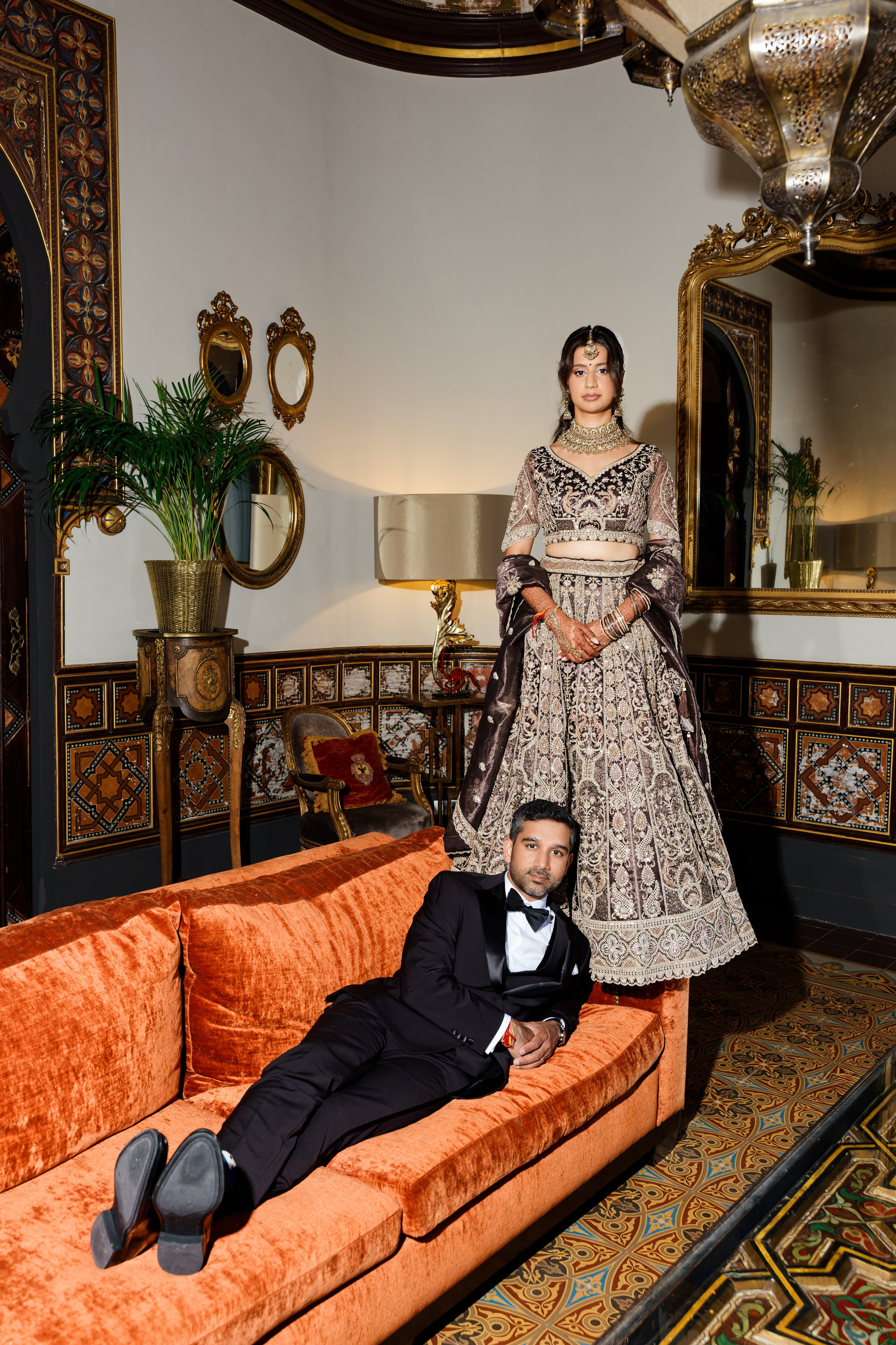 Indian wedding at Gran Villa Rosa, Barcelona