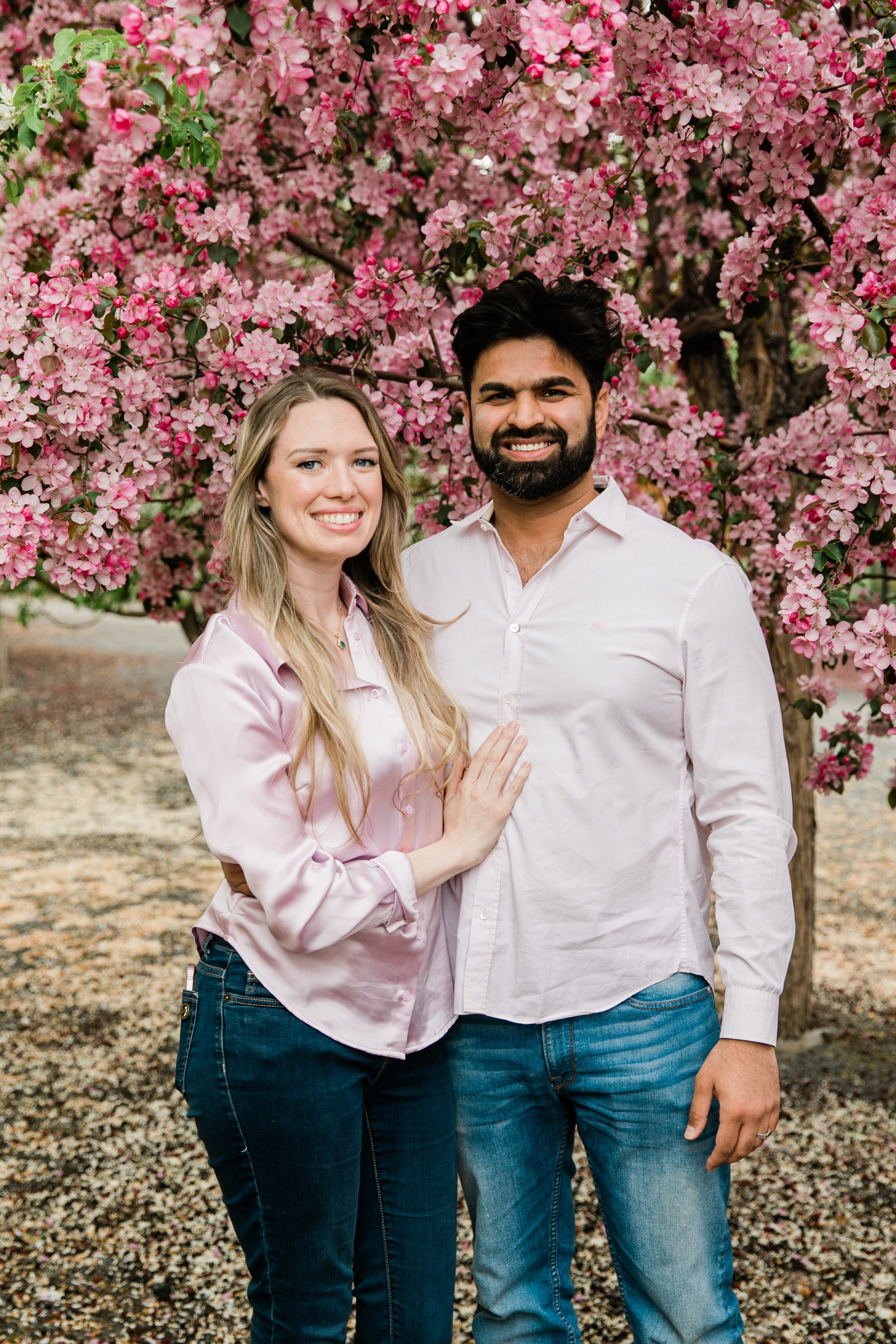 Tatiana T. Cherry Blossom. Ching Li Photography