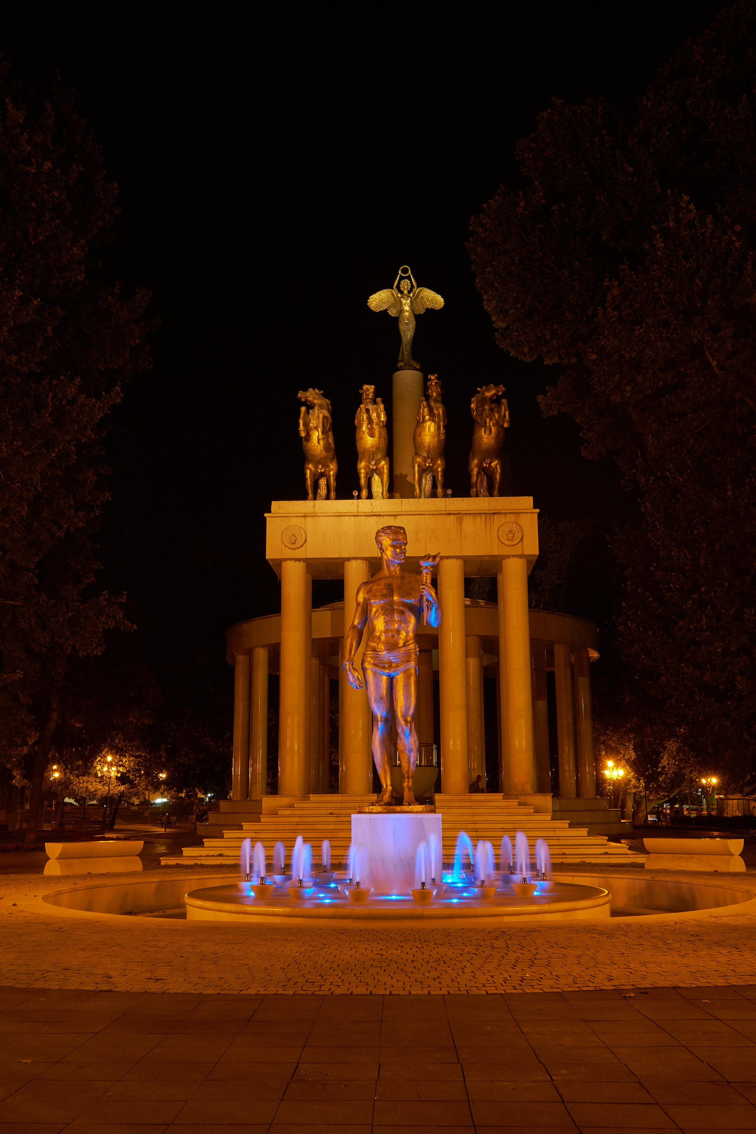 Skopje, Macedonia. Pagina principală