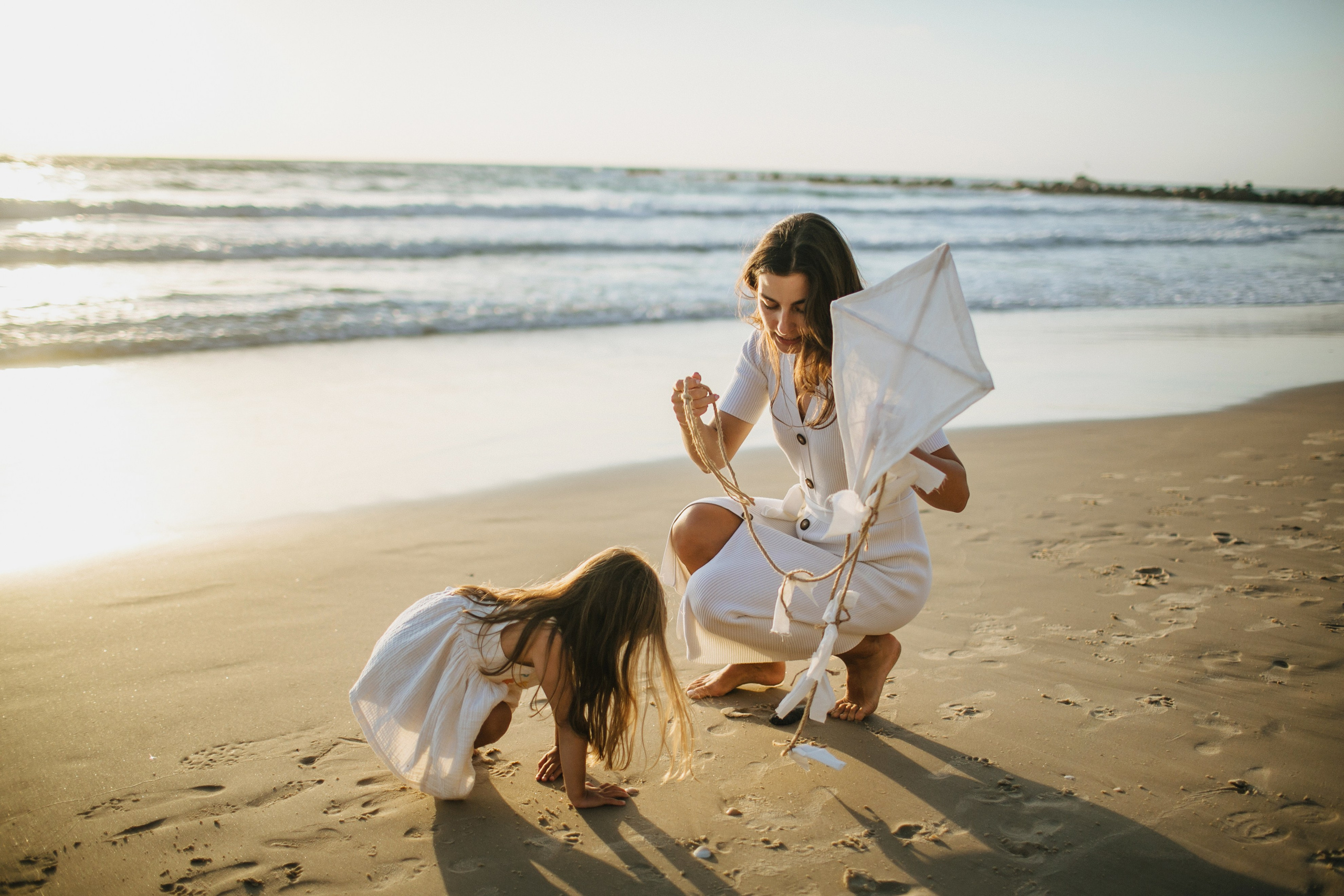 Bat Yam beach. Family photographer in Israel
