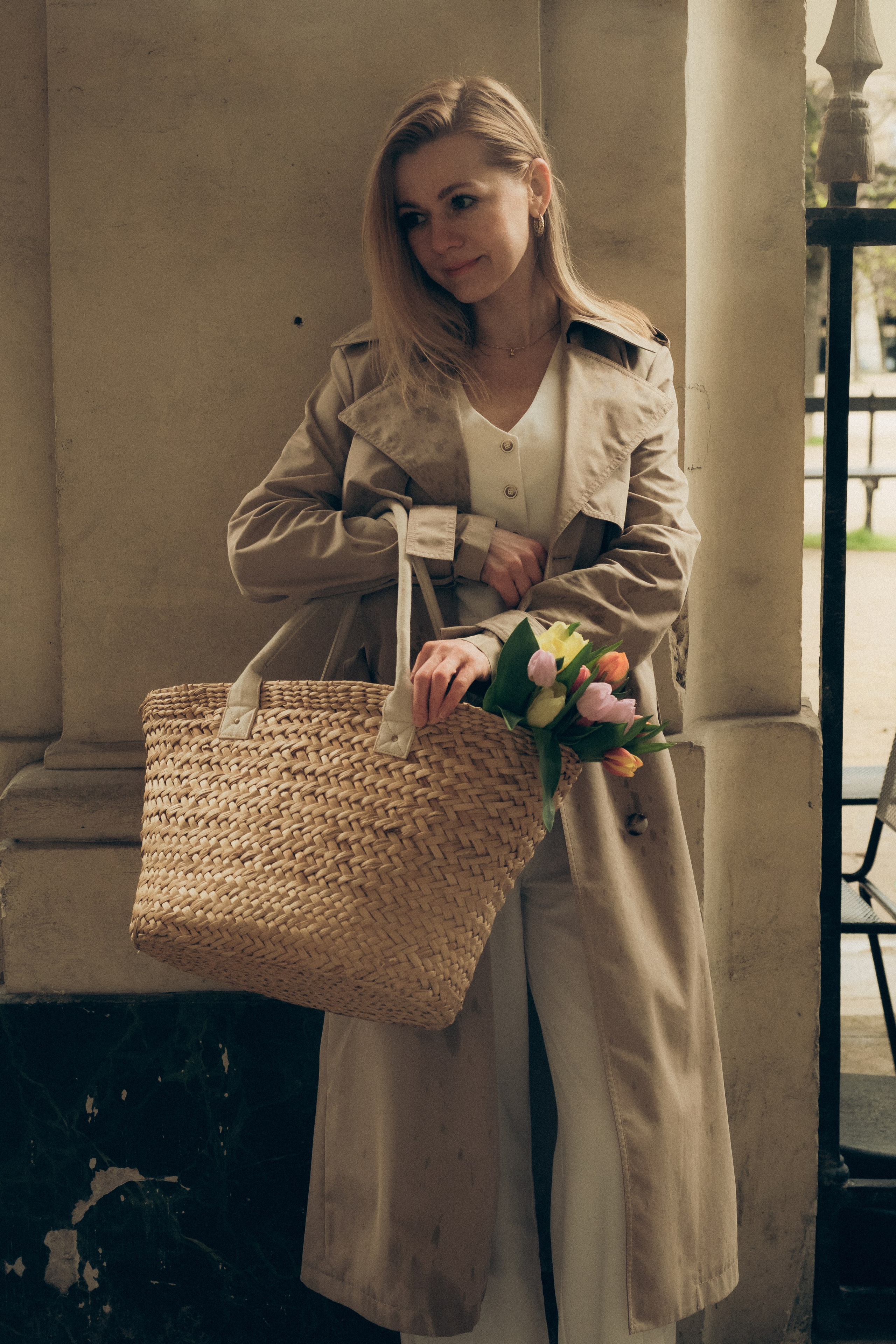 Elena’s photoshoot in Palais Royal. Photographer in Paris Marina Chaput