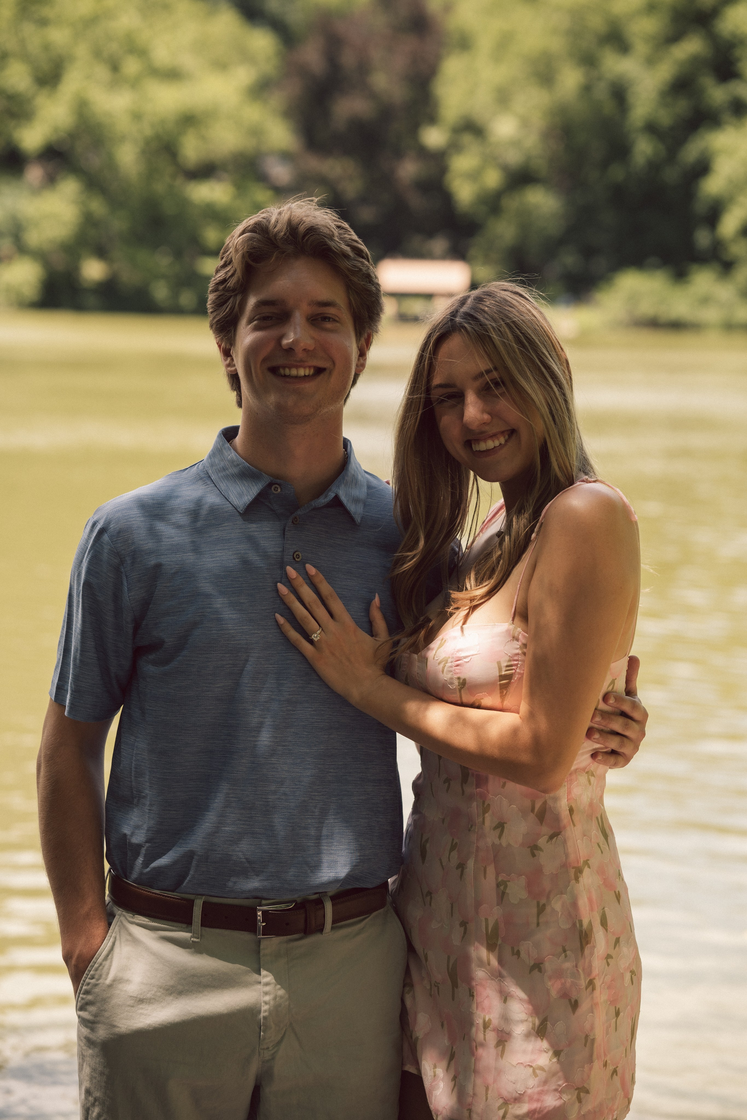 Surprise proposal Central Park. New York + destination photographer