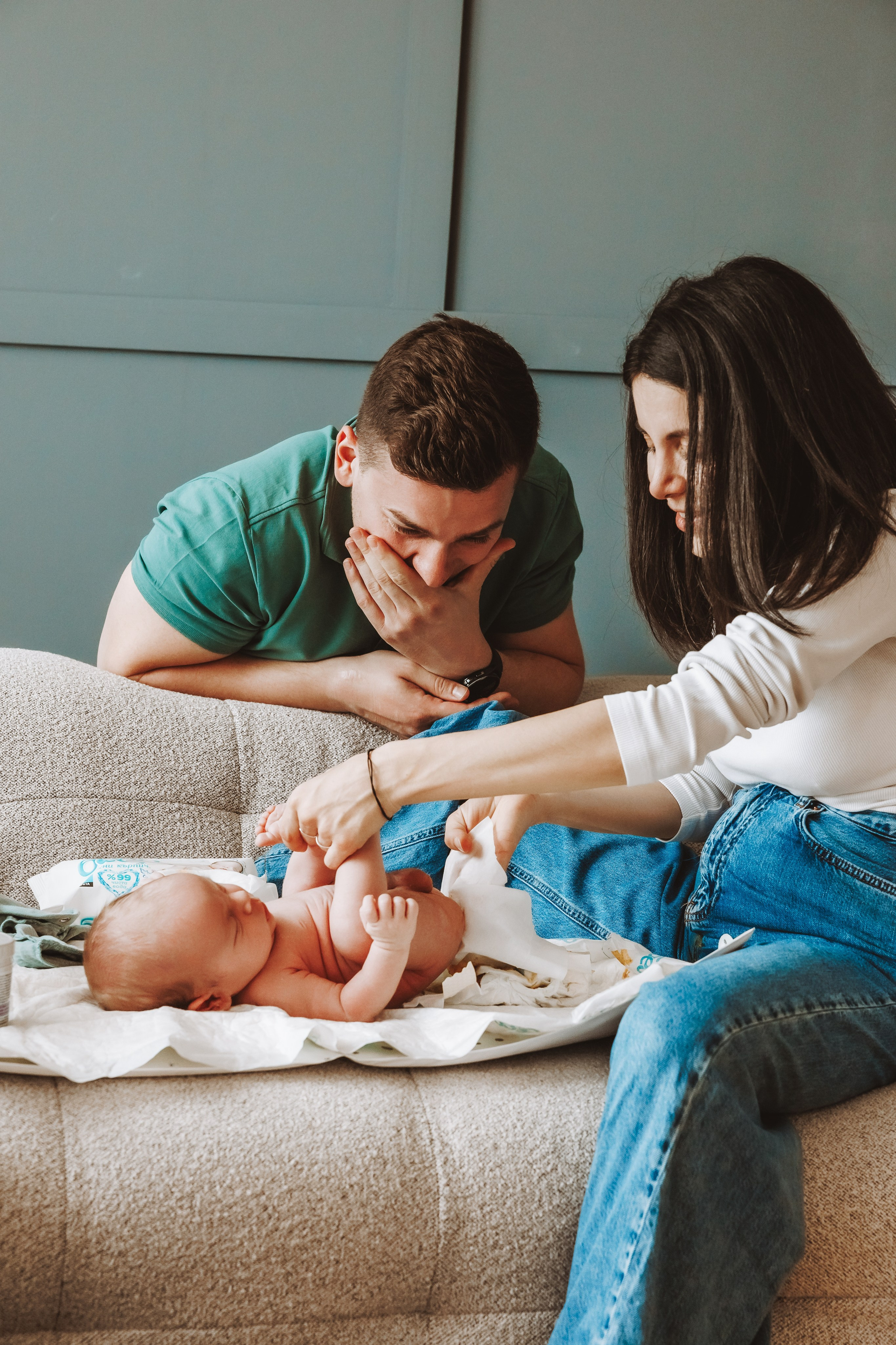 Фотосесия за новородено. Фотограф Ирина Йотова