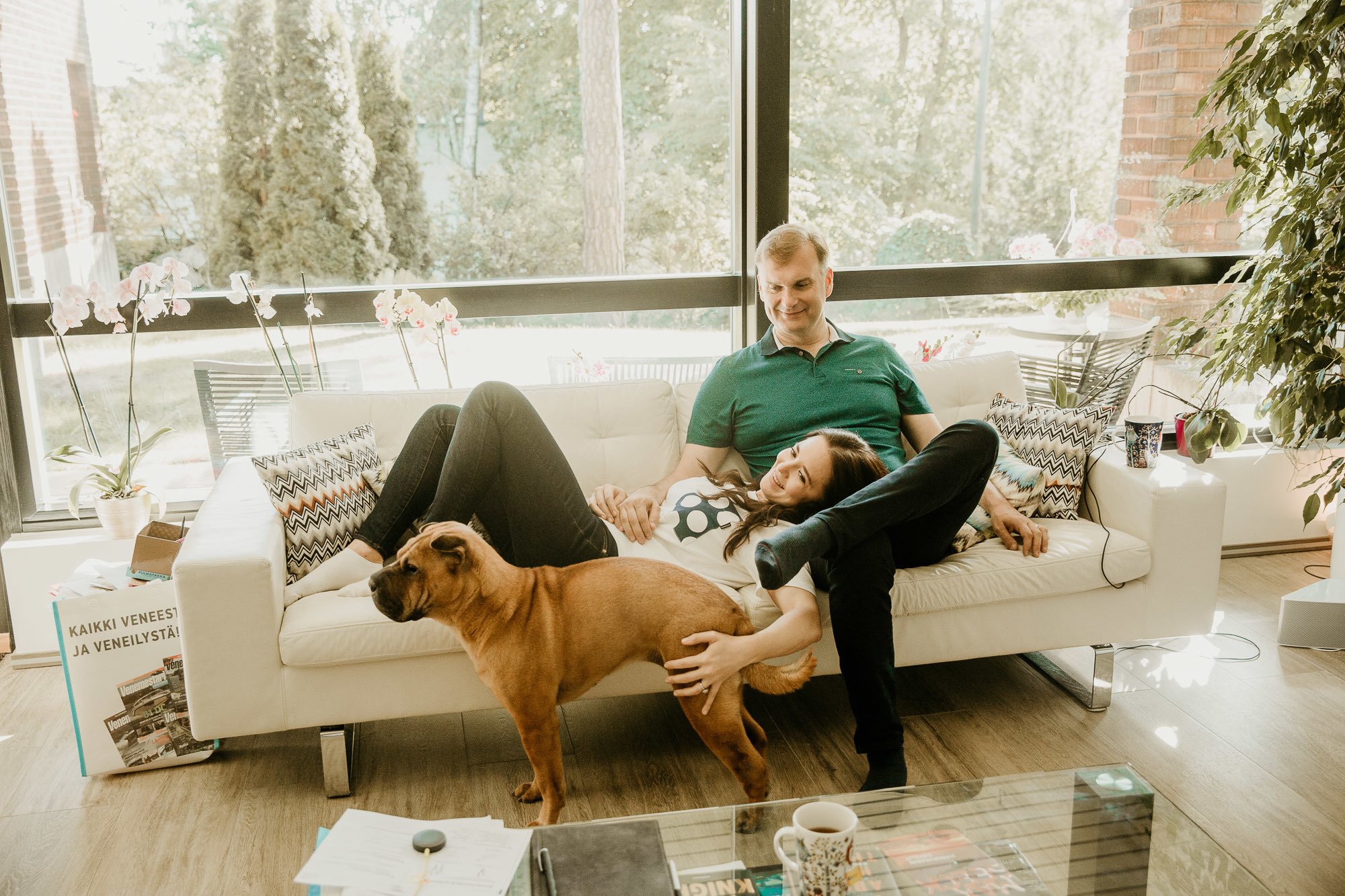 Kihlakuvaus Helsingin Kulosaaressa