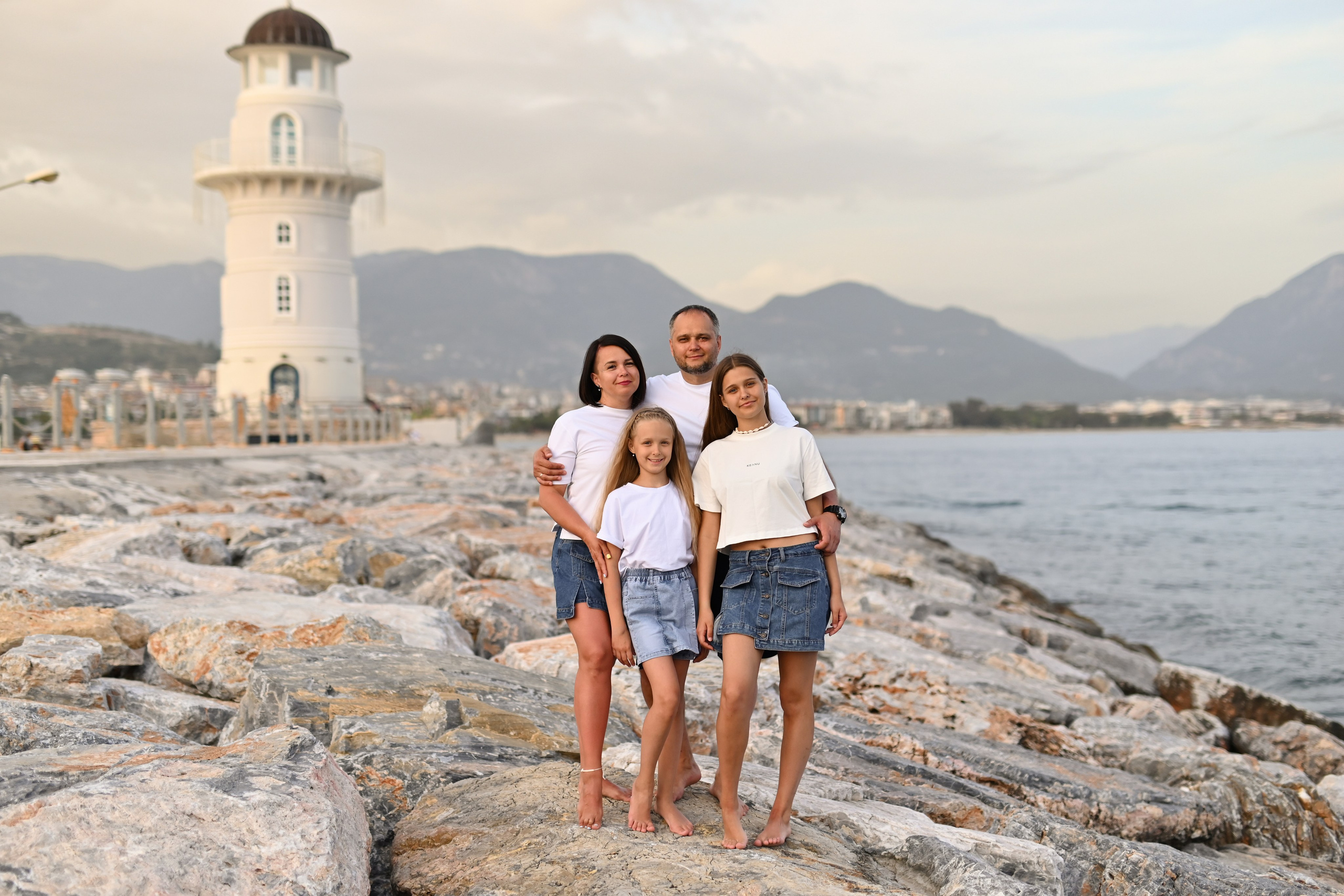Прогулка в порту и у маяка. Photographer in Alanya, Side, Manavgat. Türkiye