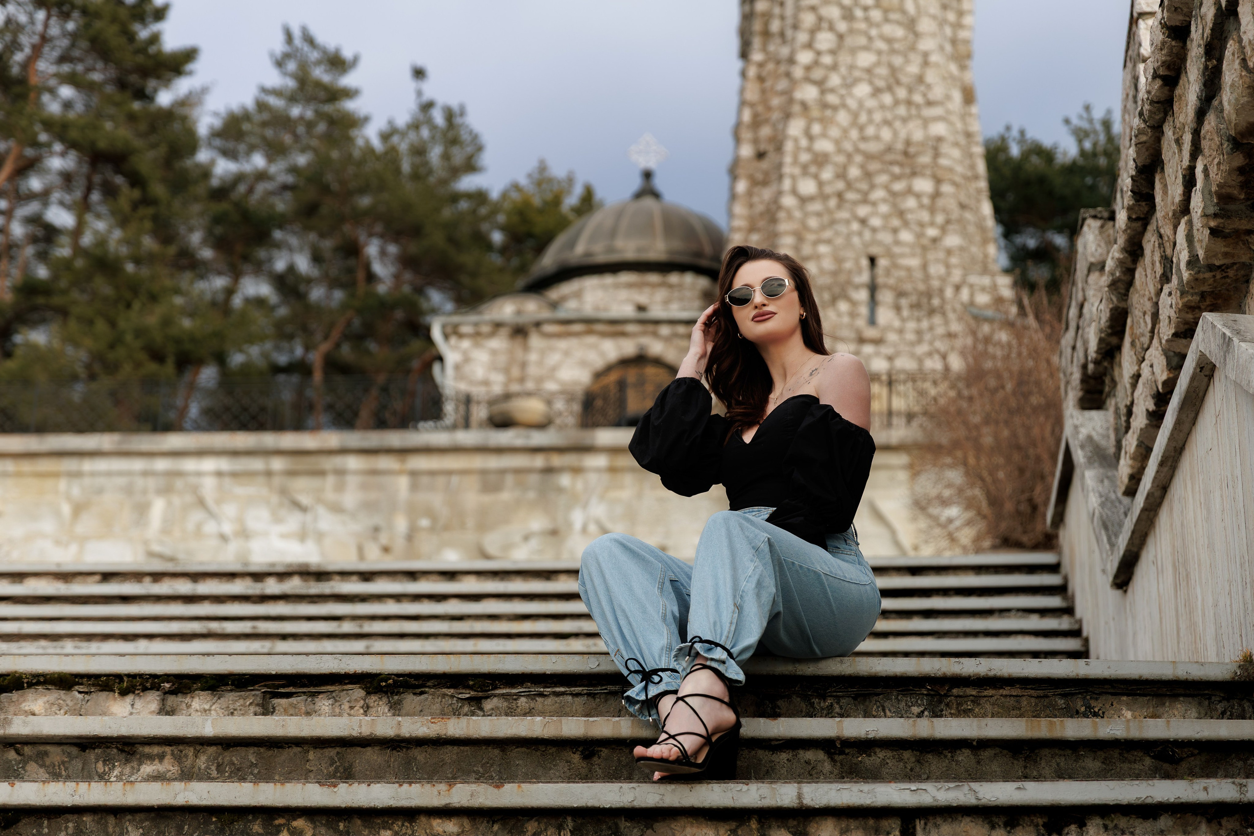 Cristina - Photoshoot - Mausoleul Mateiaș. Fotograf Profesionist Pitesti-Bucuresti| Mircea Seinea