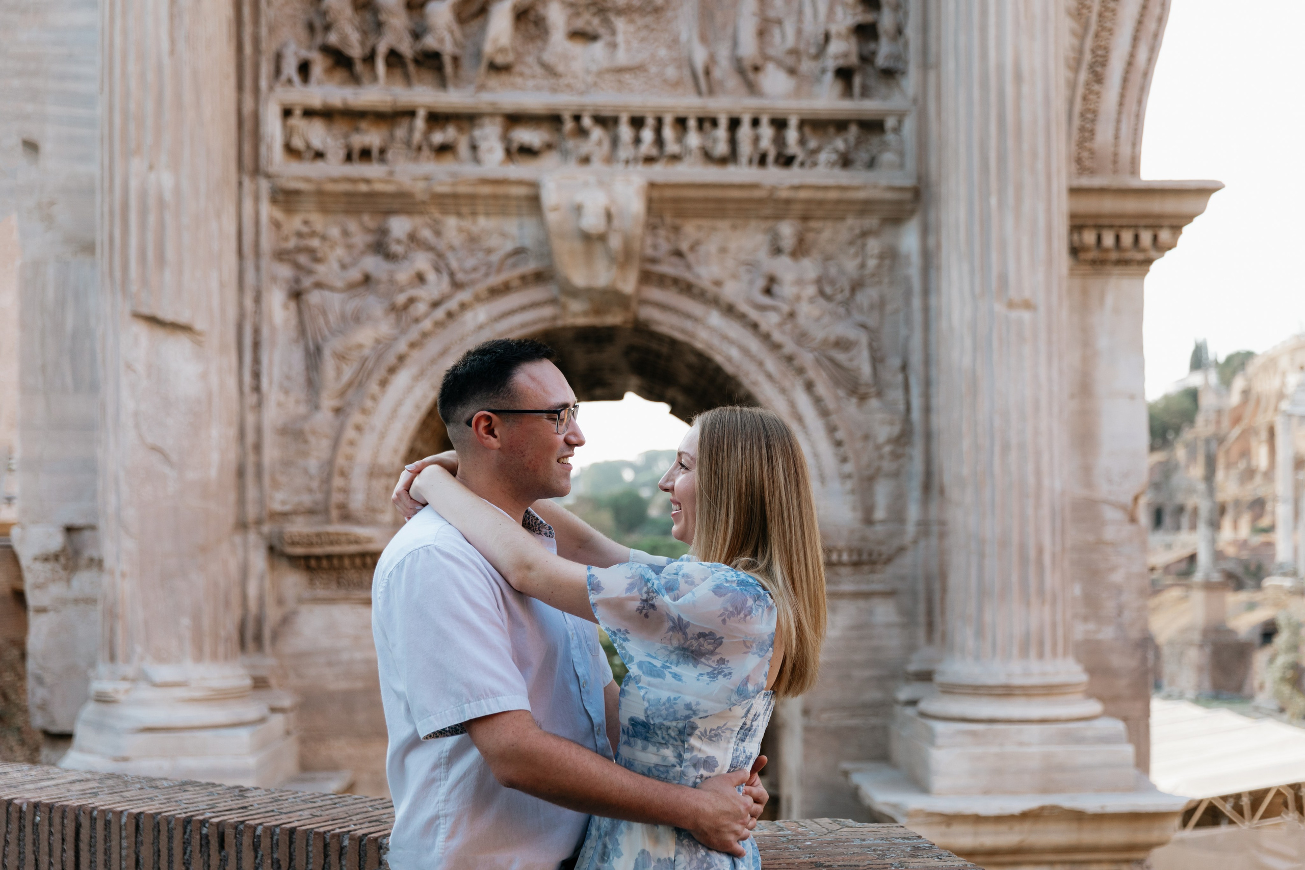 Leanne and Matt. Photographer in Rome