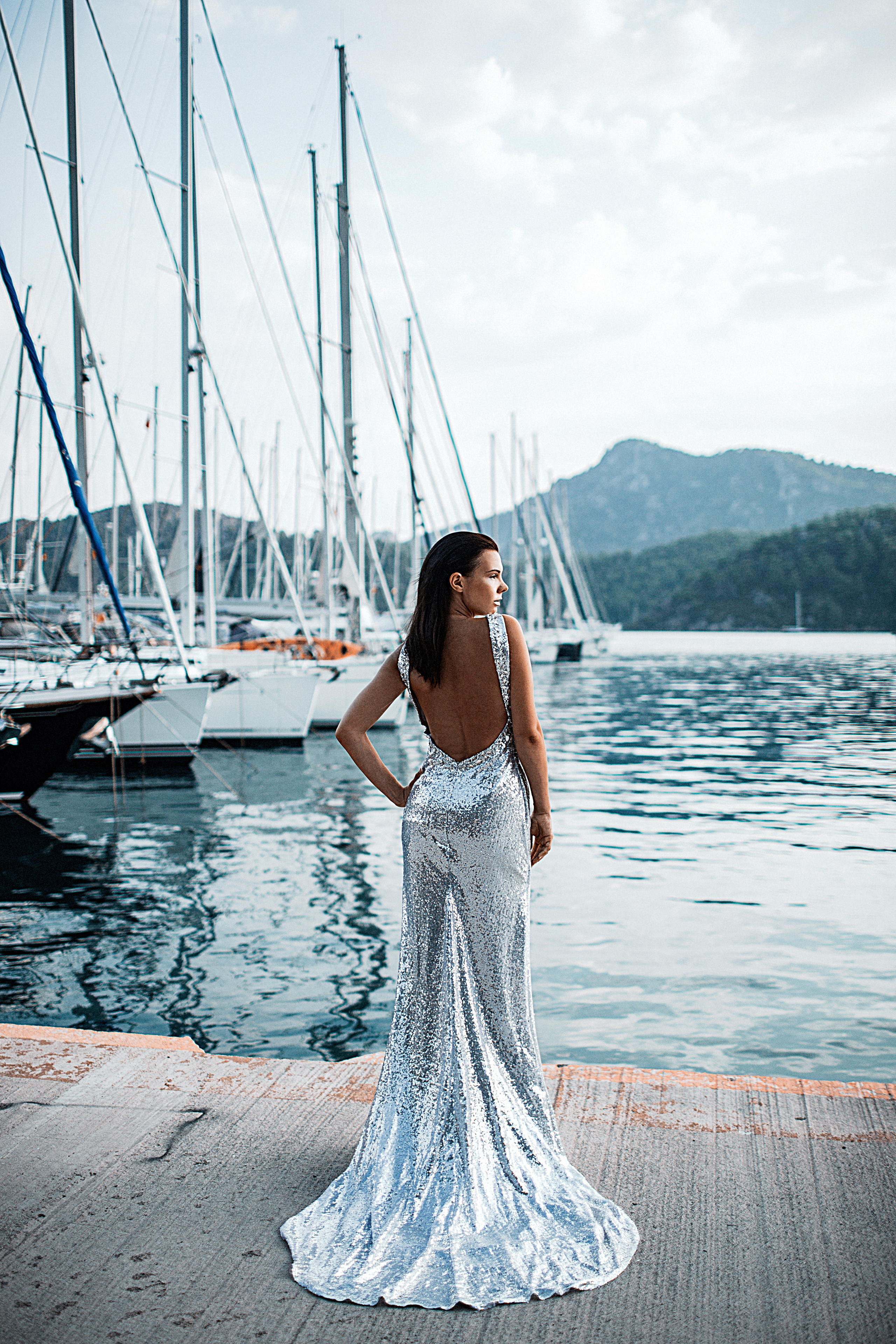 Marmaris photoshoot for a fashion designer. Julia Ganch I Fashion Wedding Photography I Cappadocia Turkey