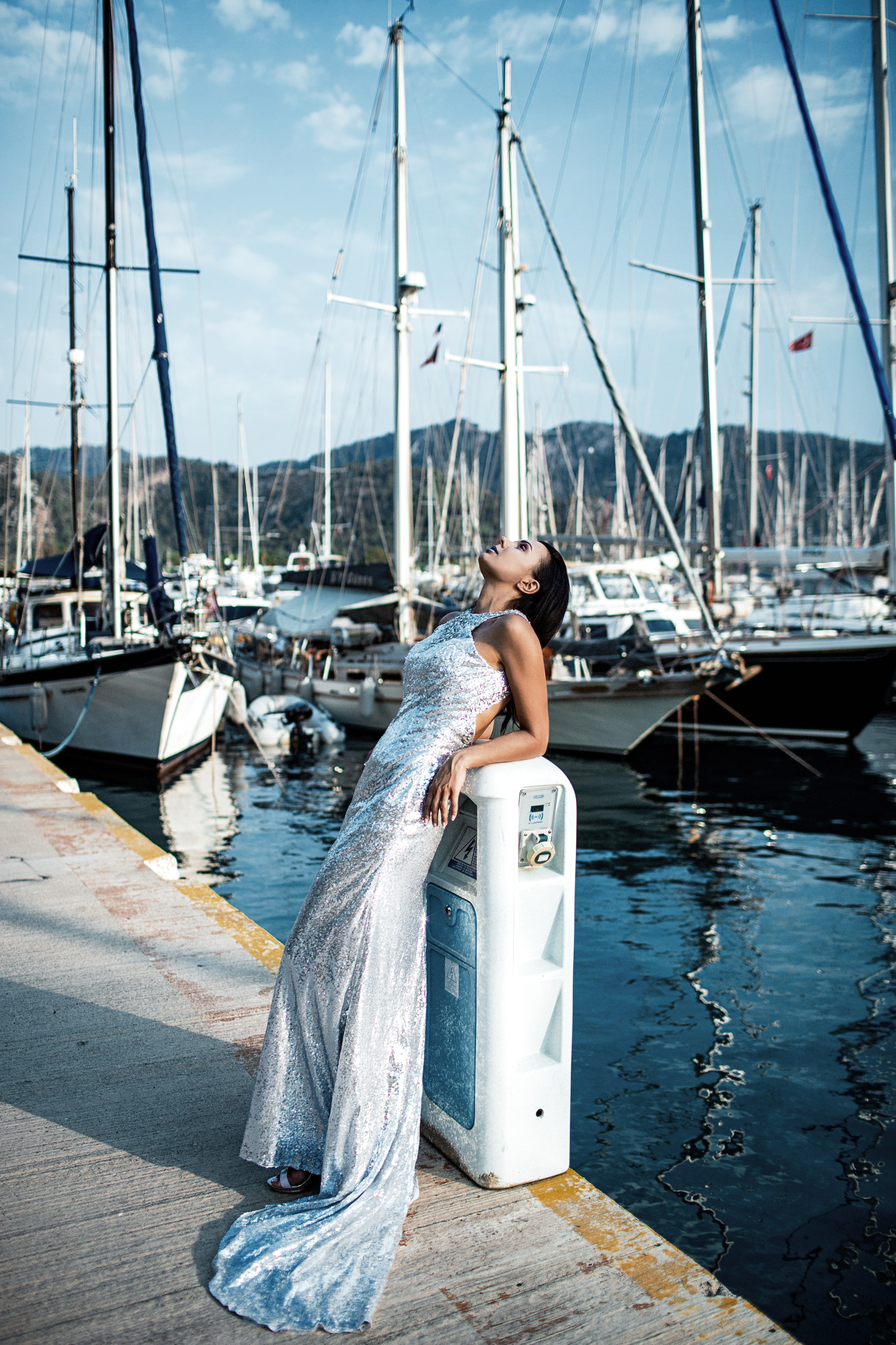 Marmaris photoshoot for a fashion designer. Julia Ganch I Fashion Wedding Photography I Cappadocia Turkey