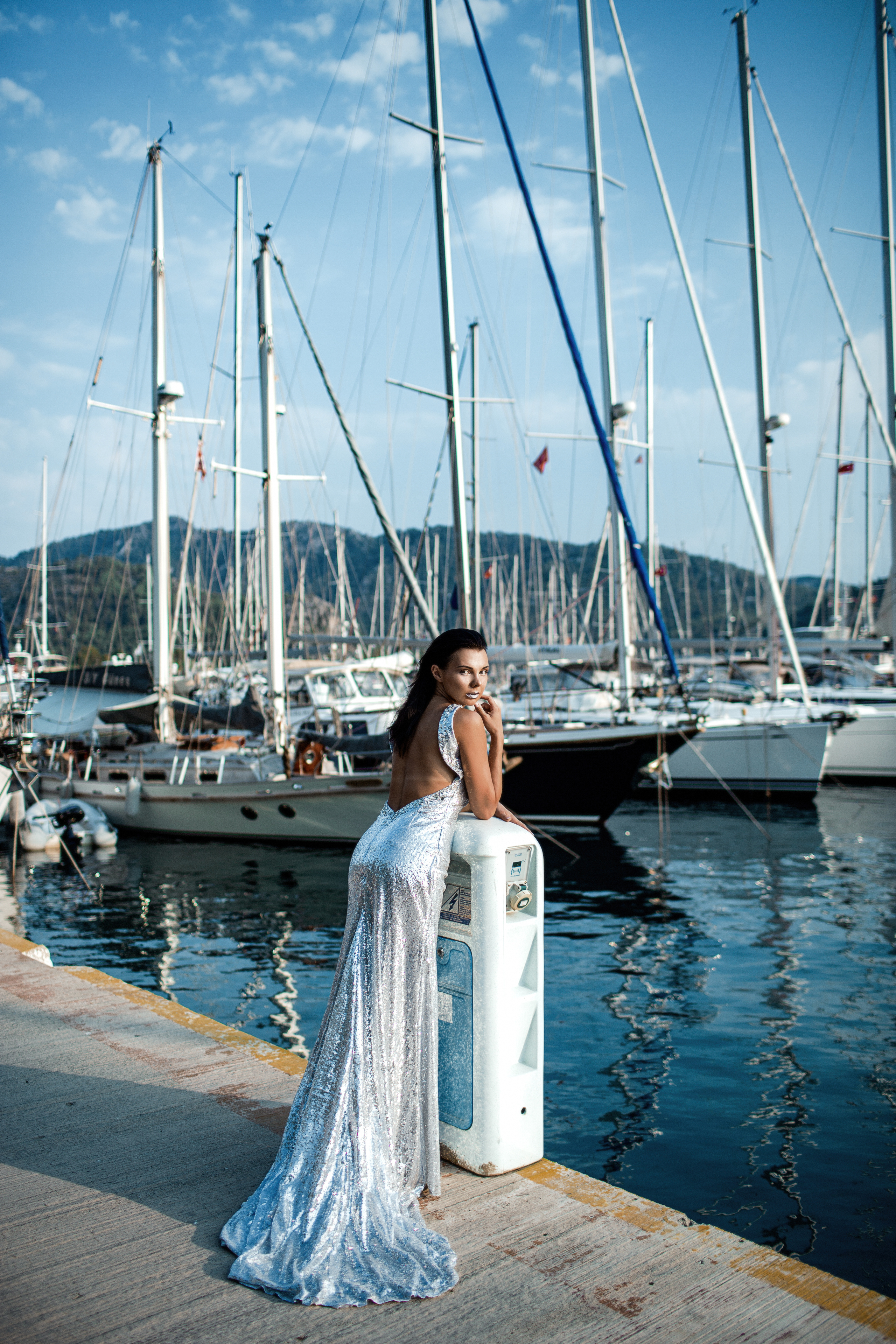 Marmaris photoshoot for a fashion designer. Julia Ganch I Fashion Wedding Photography I Cappadocia Turkey
