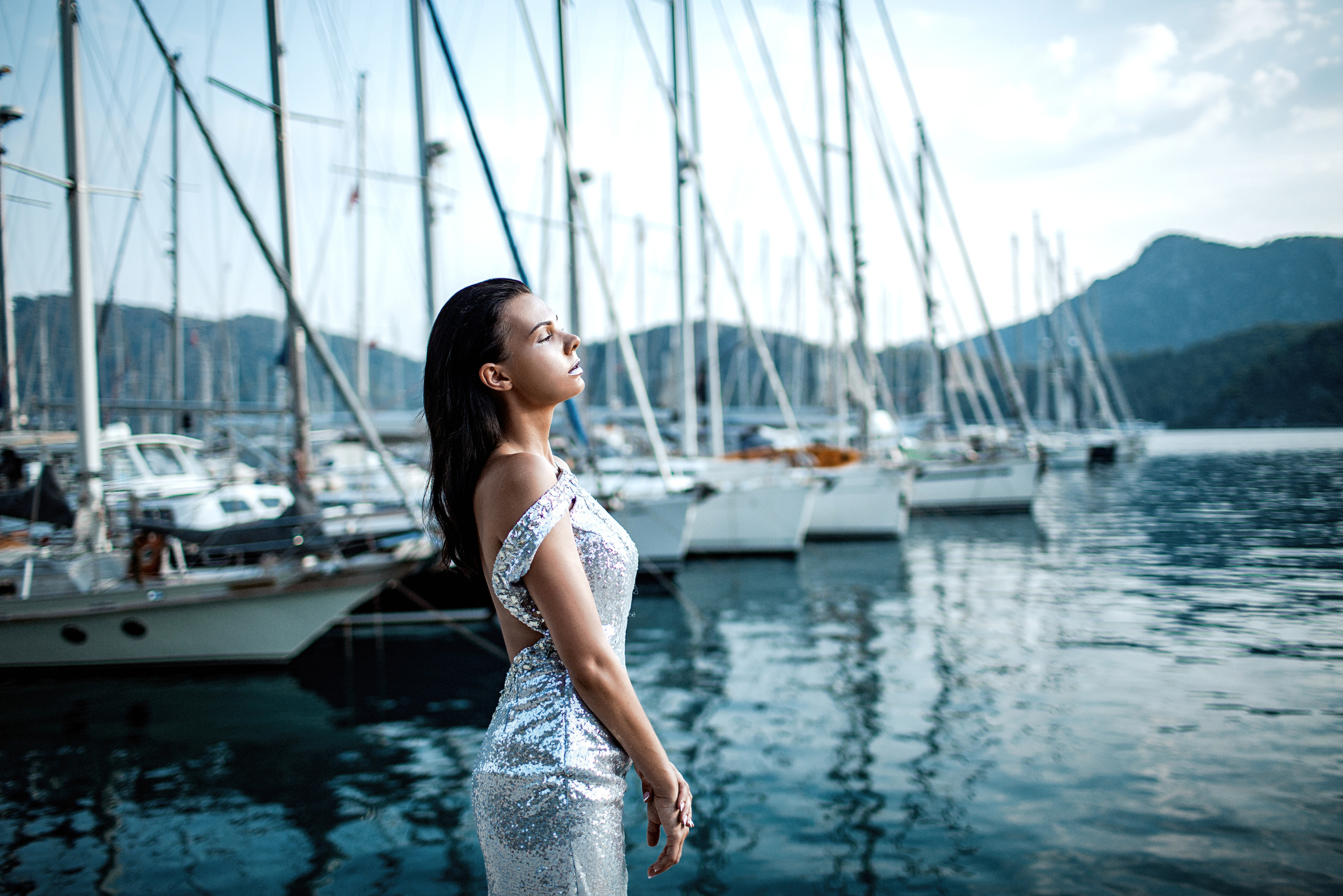 Marmaris photoshoot for a fashion designer. Julia Ganch I Fashion Wedding Photography I Cappadocia Turkey