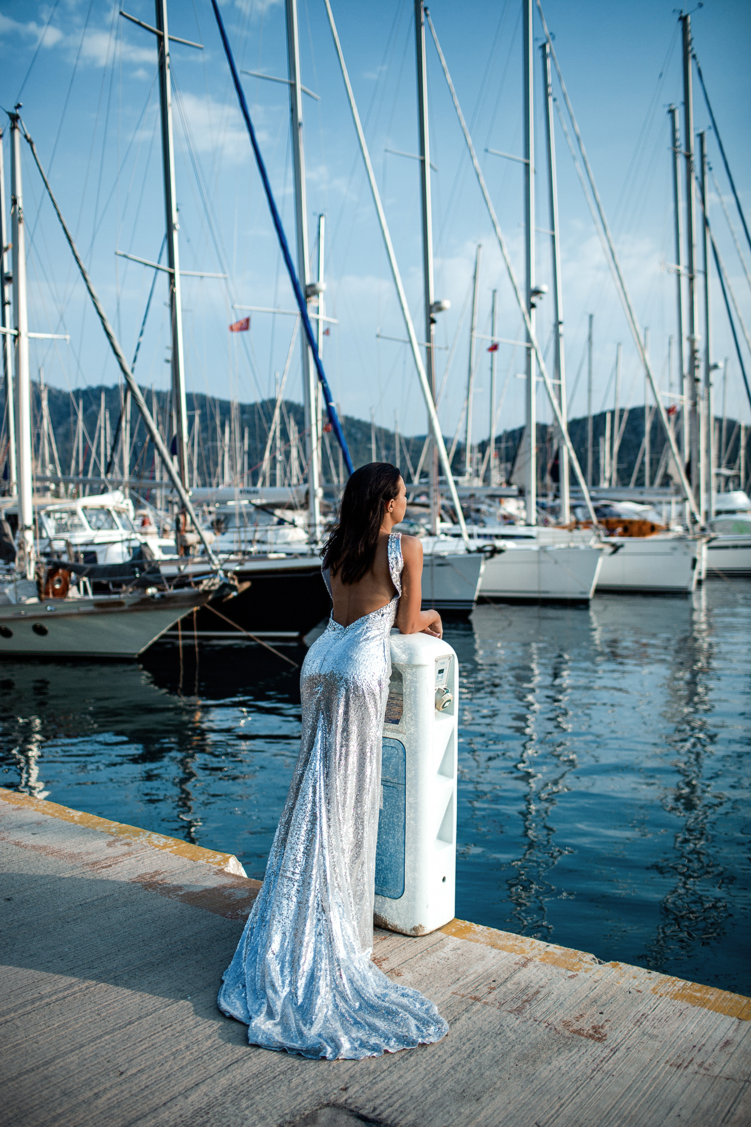 Marmaris photoshoot for a fashion designer. Julia Ganch I Fashion Wedding Photography I Cappadocia Turkey