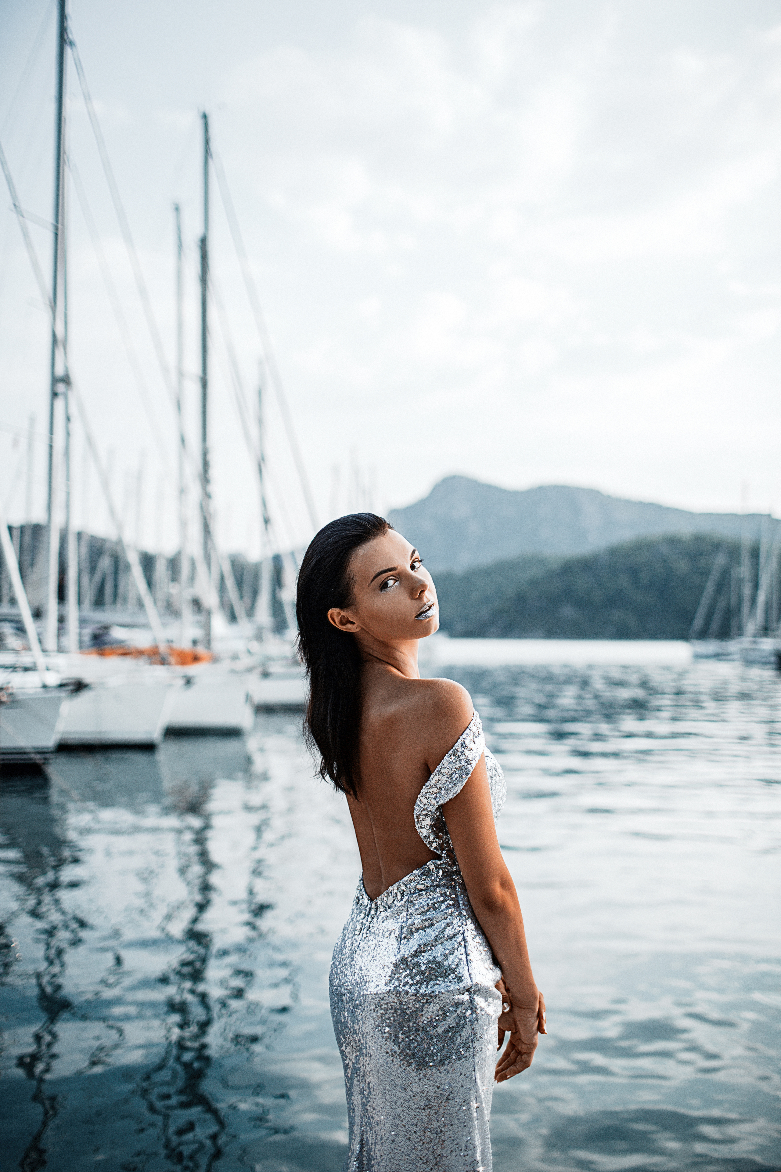 Marmaris photoshoot for a fashion designer. Julia Ganch I Fashion Wedding Photography I Cappadocia Turkey