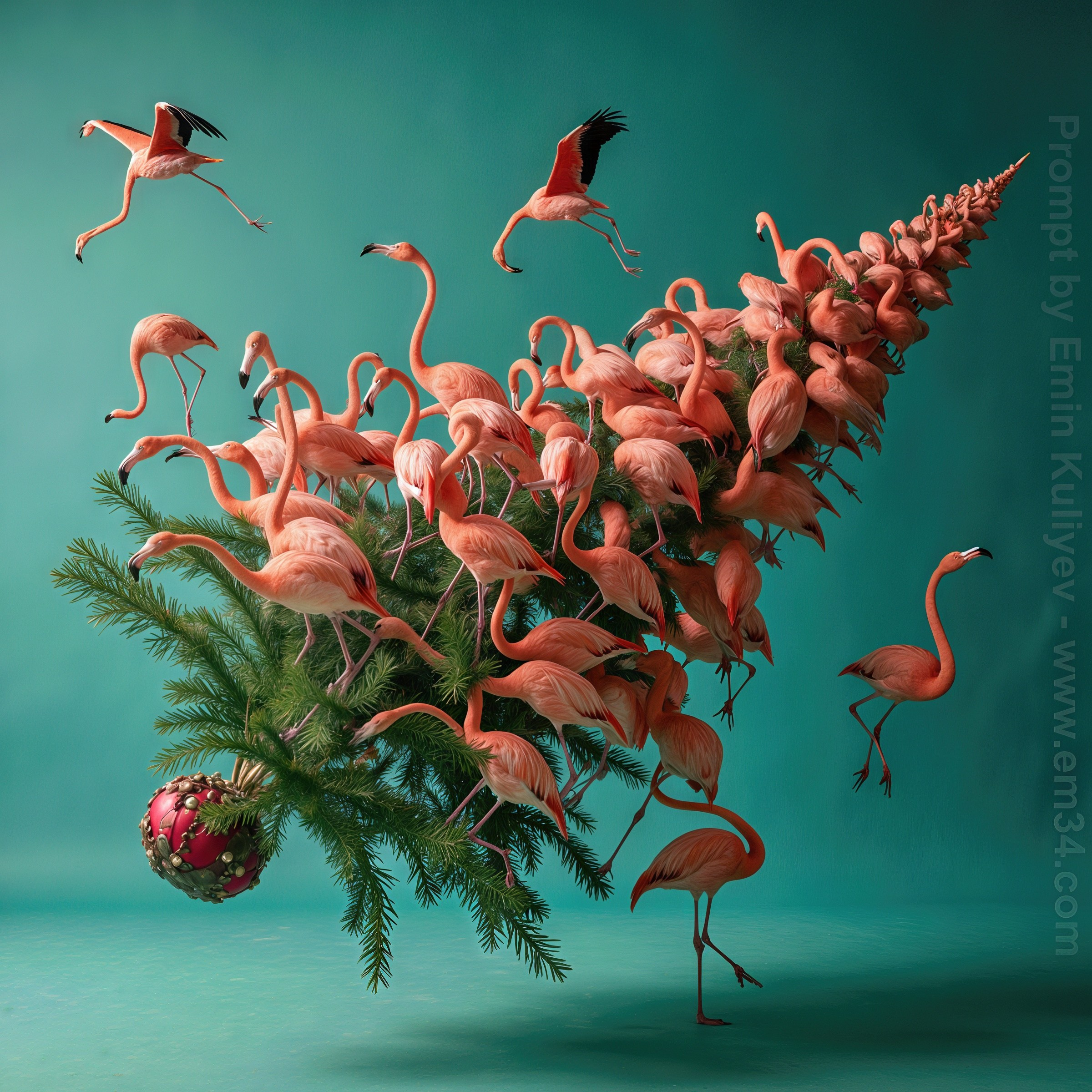 Created my own vision of a Christmas tree in ai. Emin Kuliyev — Award-Winning Wedding Photojournalist NYC & USA | Best Wedding Photographer Known for Candid, Timeless Moments