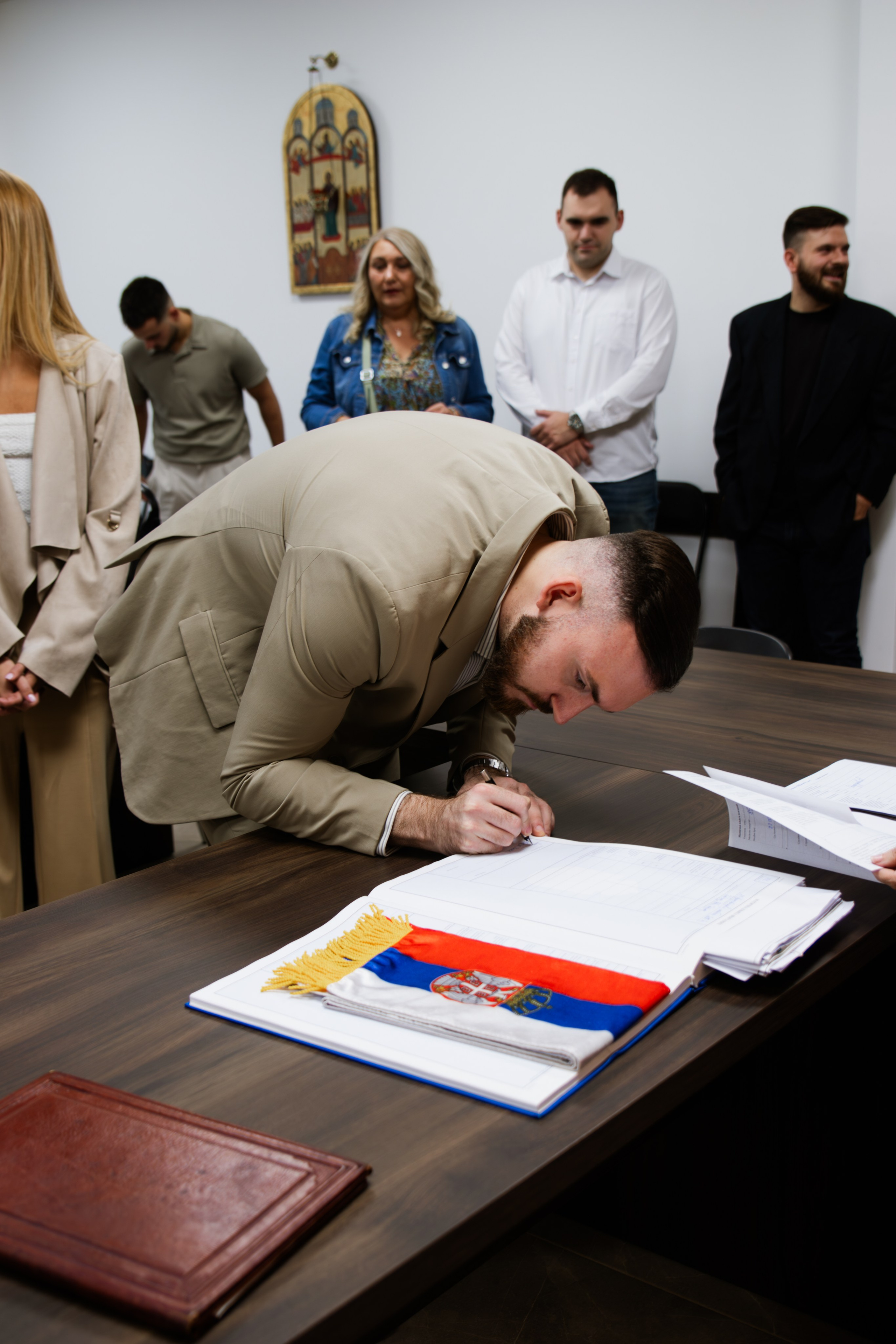 Marija & Damjan — opštinsko venčanje. Marizella Photography