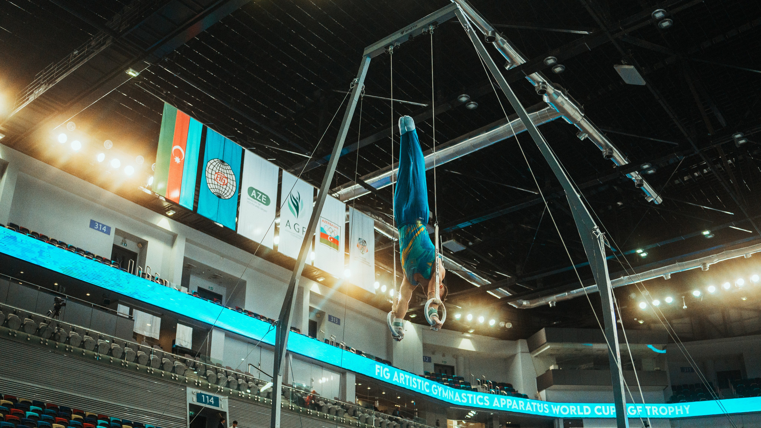 Gymnastics. Commercial and Event photographer Eltaj