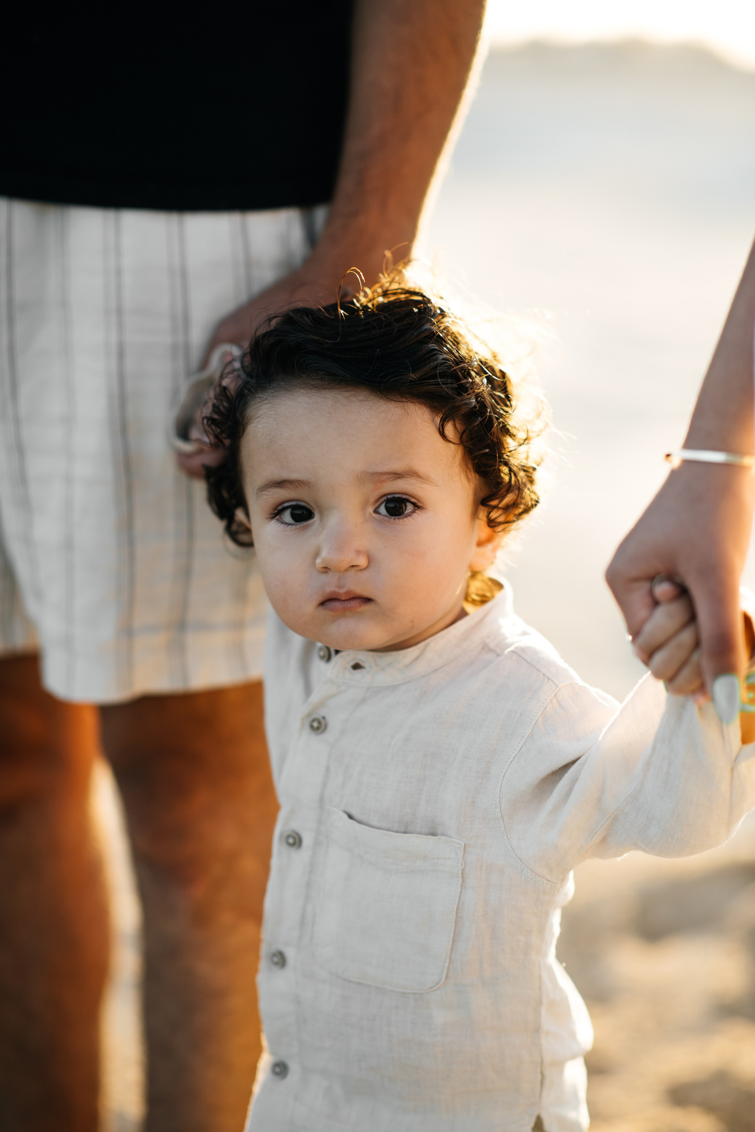 На пляже. Фотограф на Кипре