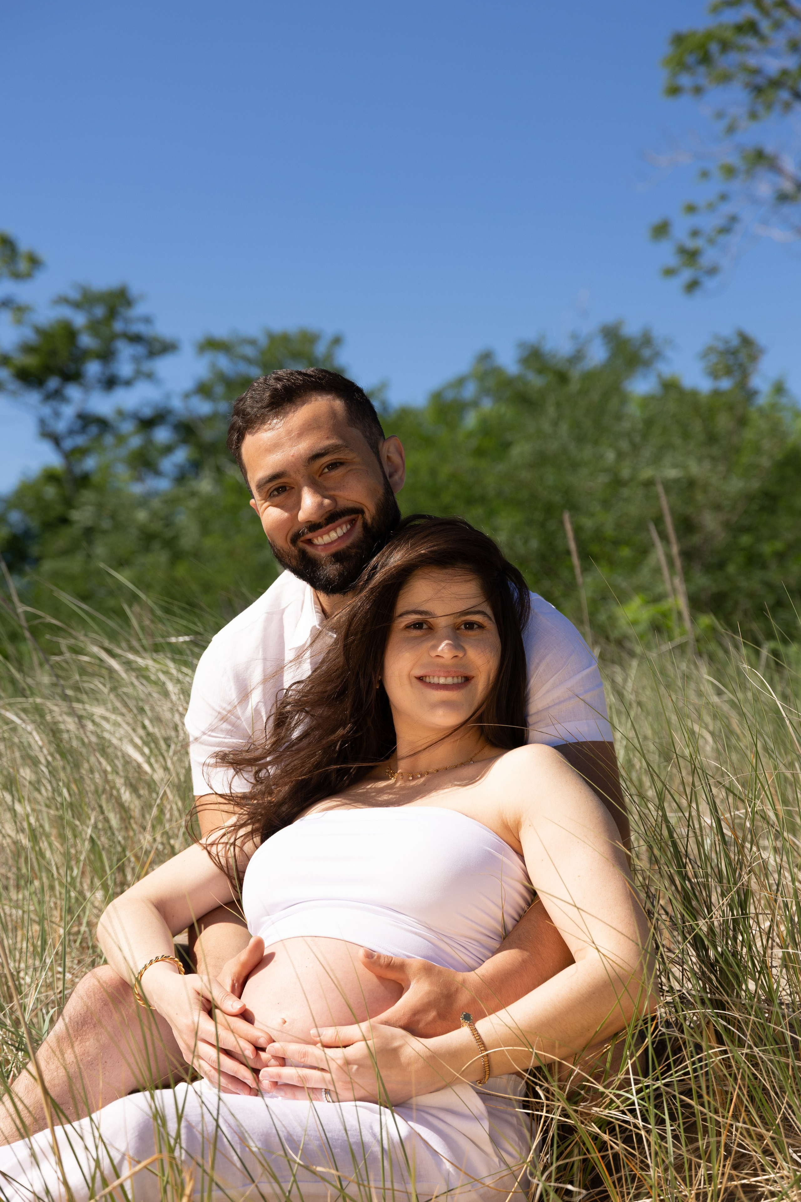 Beachside Maternity at Ideal Beach, NJ. Family, lifestyle, and commercial photography in New York and New Jersey