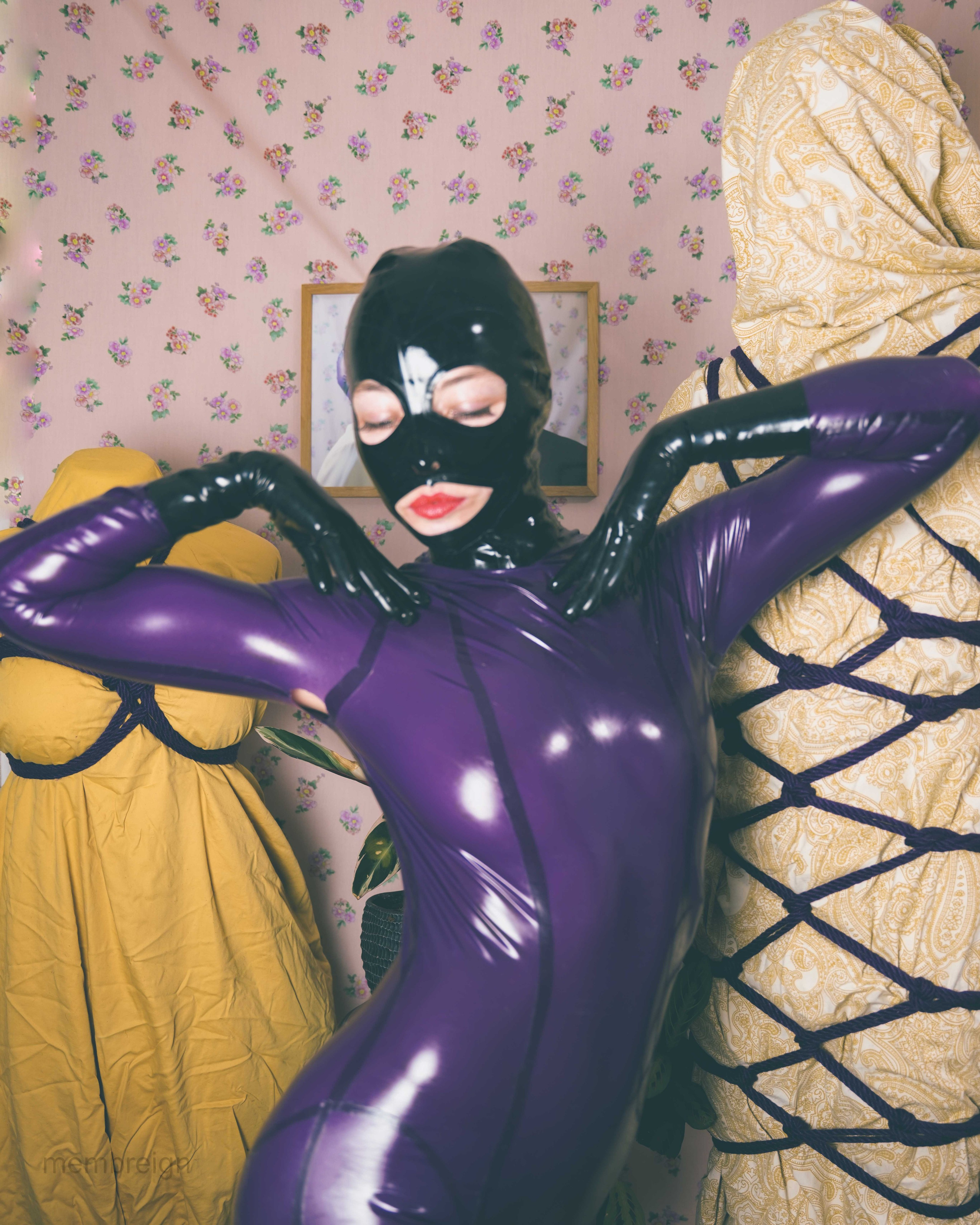 In my webs. Membreign