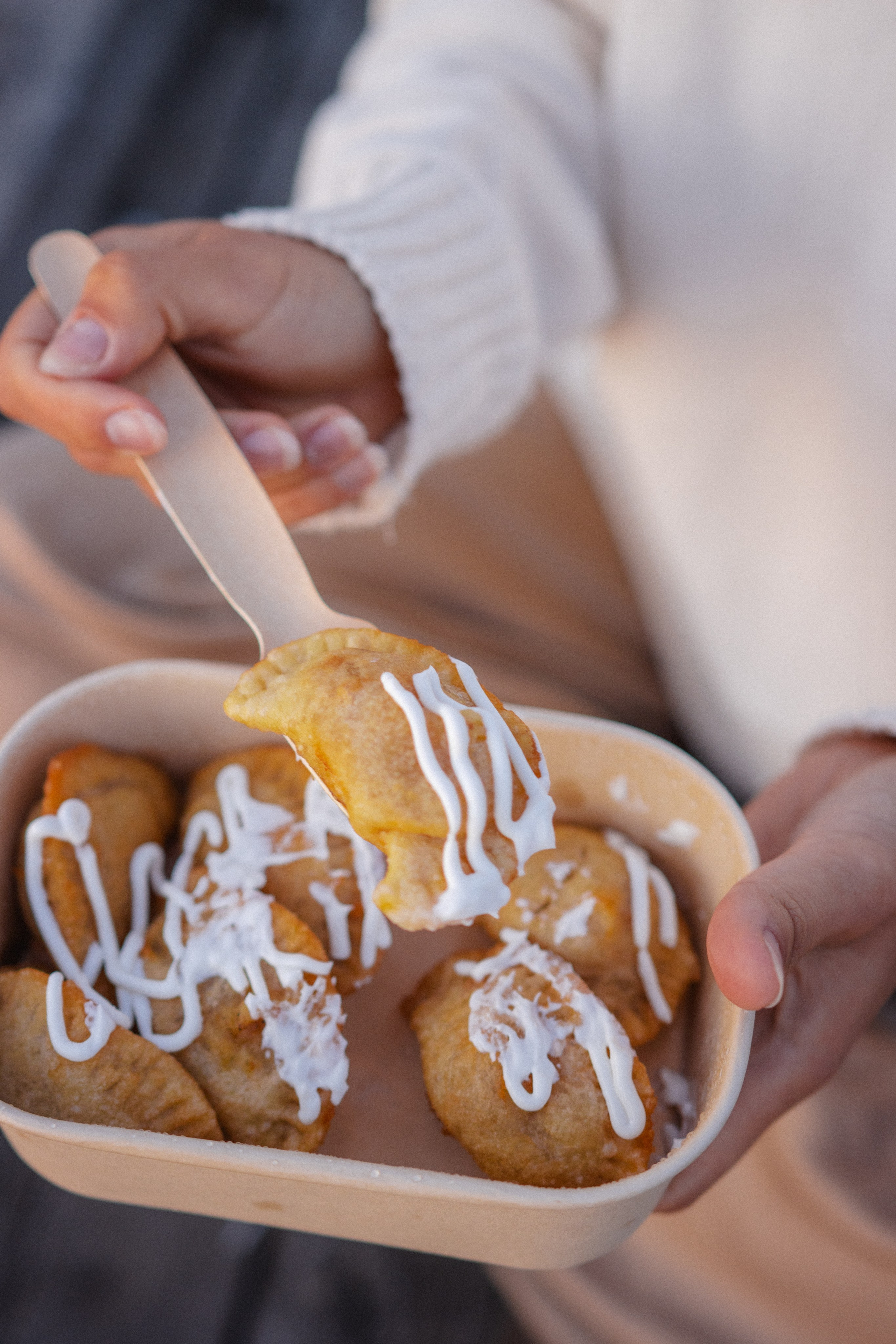 Papis Pierogi — vegan-comfort food. Photographer in Gothenburg Aleksandra Stroganova