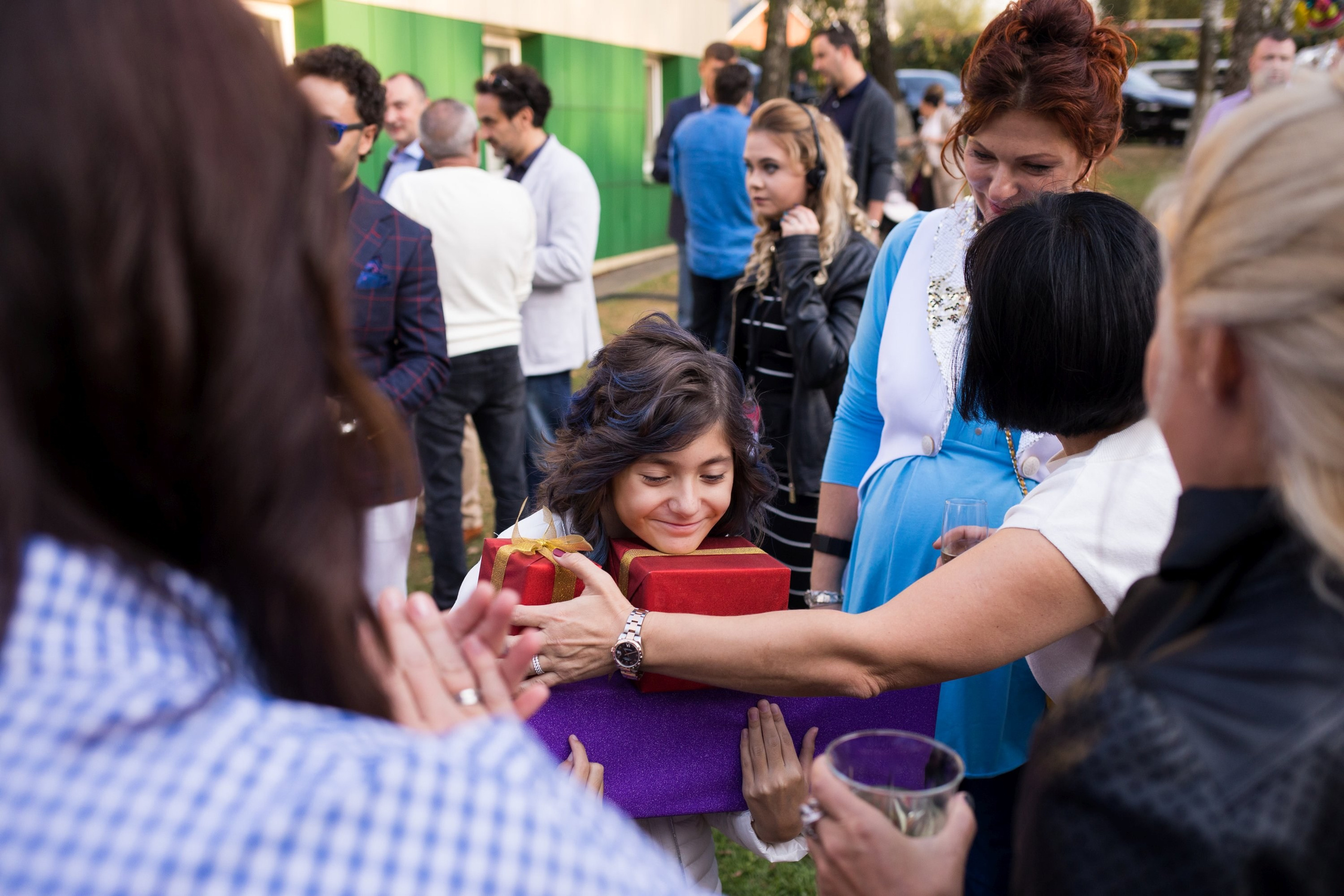 Birthday in a yaht club. True Story Photography