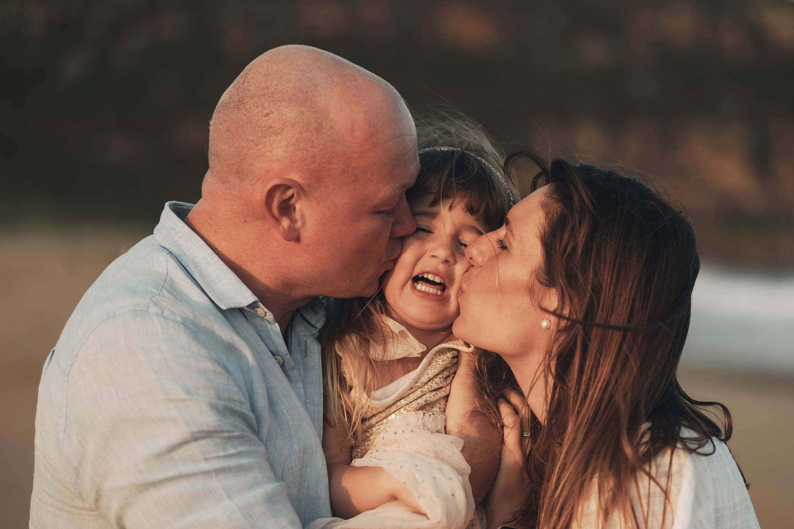 Kat + Andrew + Bella + Roxie. True Story Photography