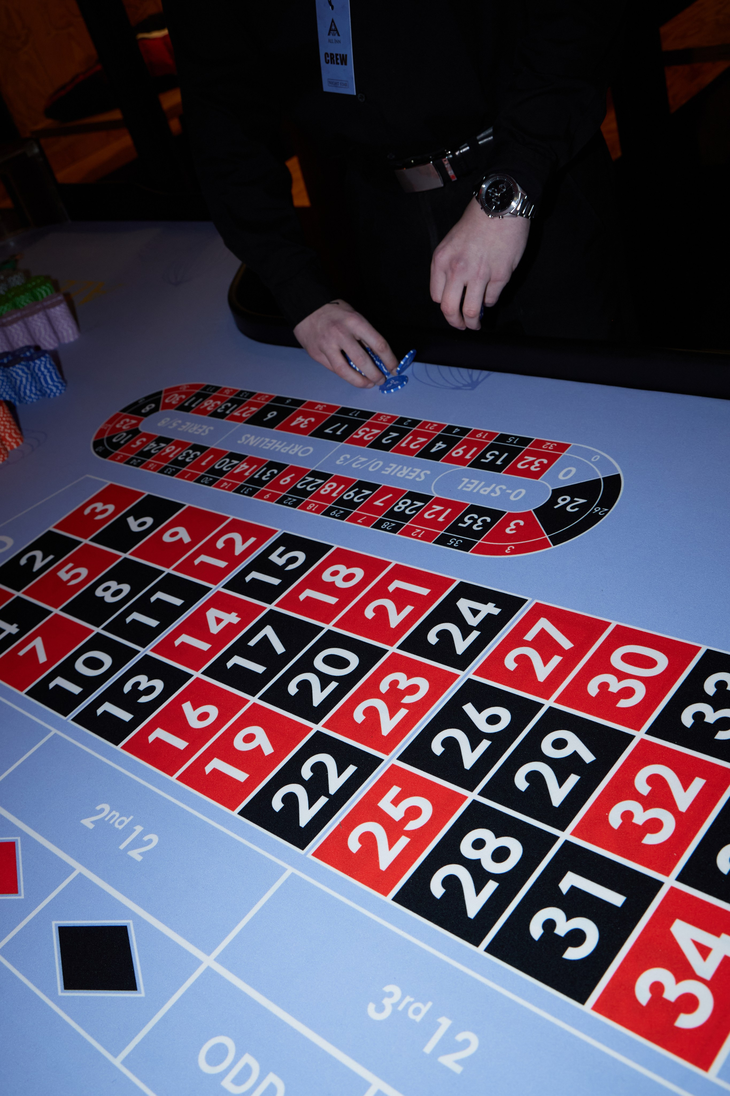 Poker night event. Portfolio