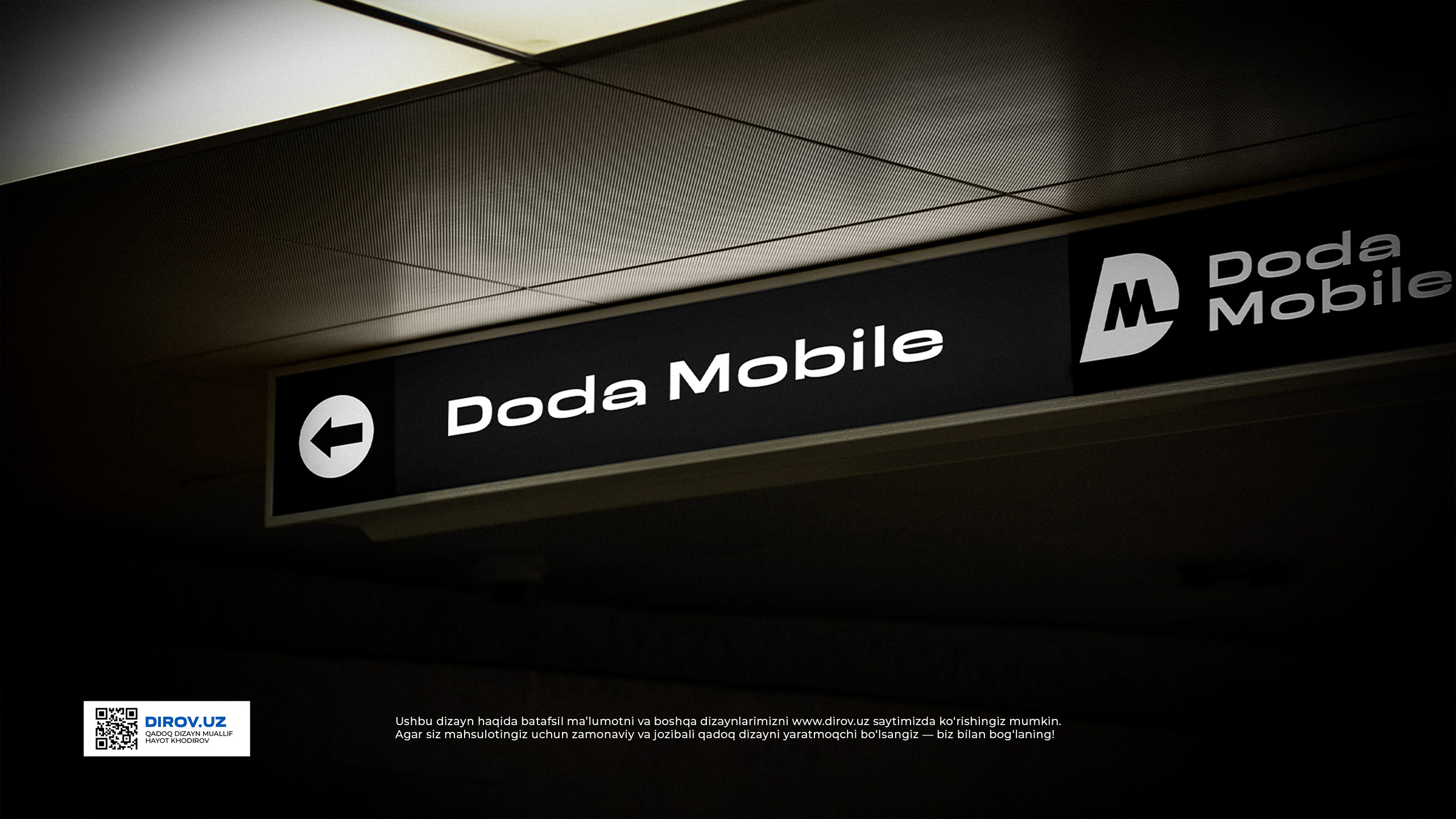 Doda Mobile  — Logotip. Dirov — Hayot Khodirov