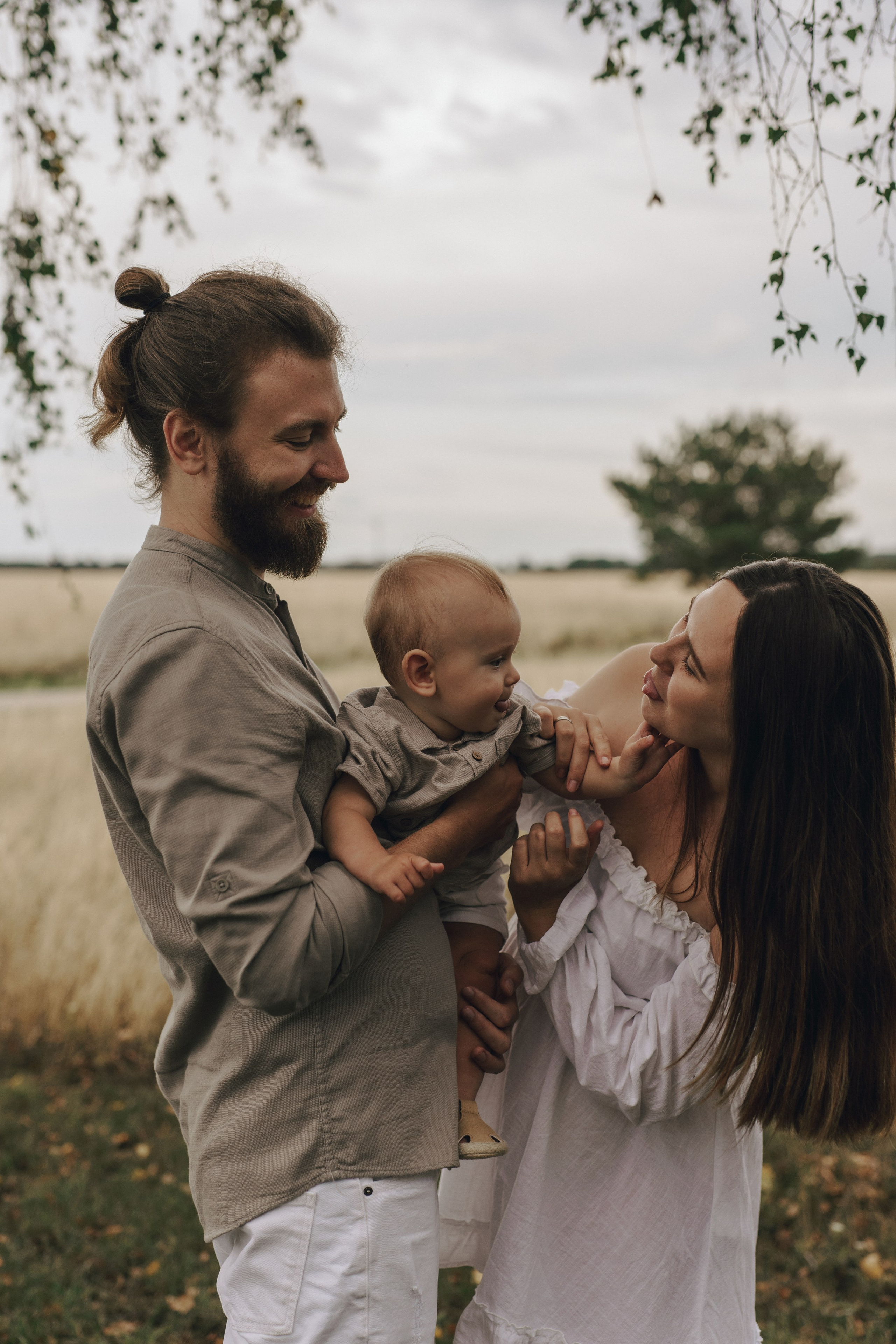 Ангелина, Андрей и Матвей. Lera Berg — портретный фотограф и ретушер в Мюнхене