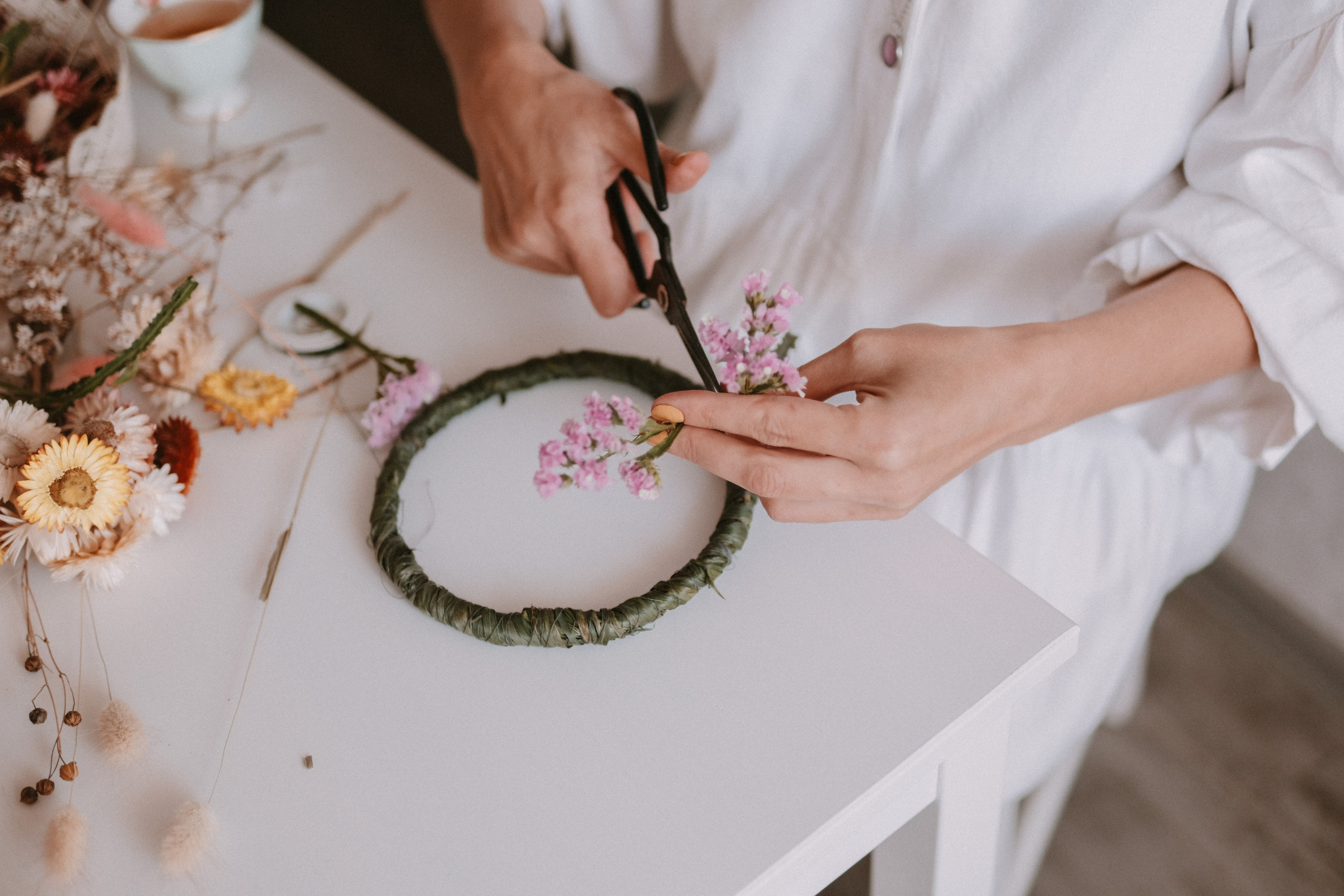 Floral Wreaths. Lens Captures Life