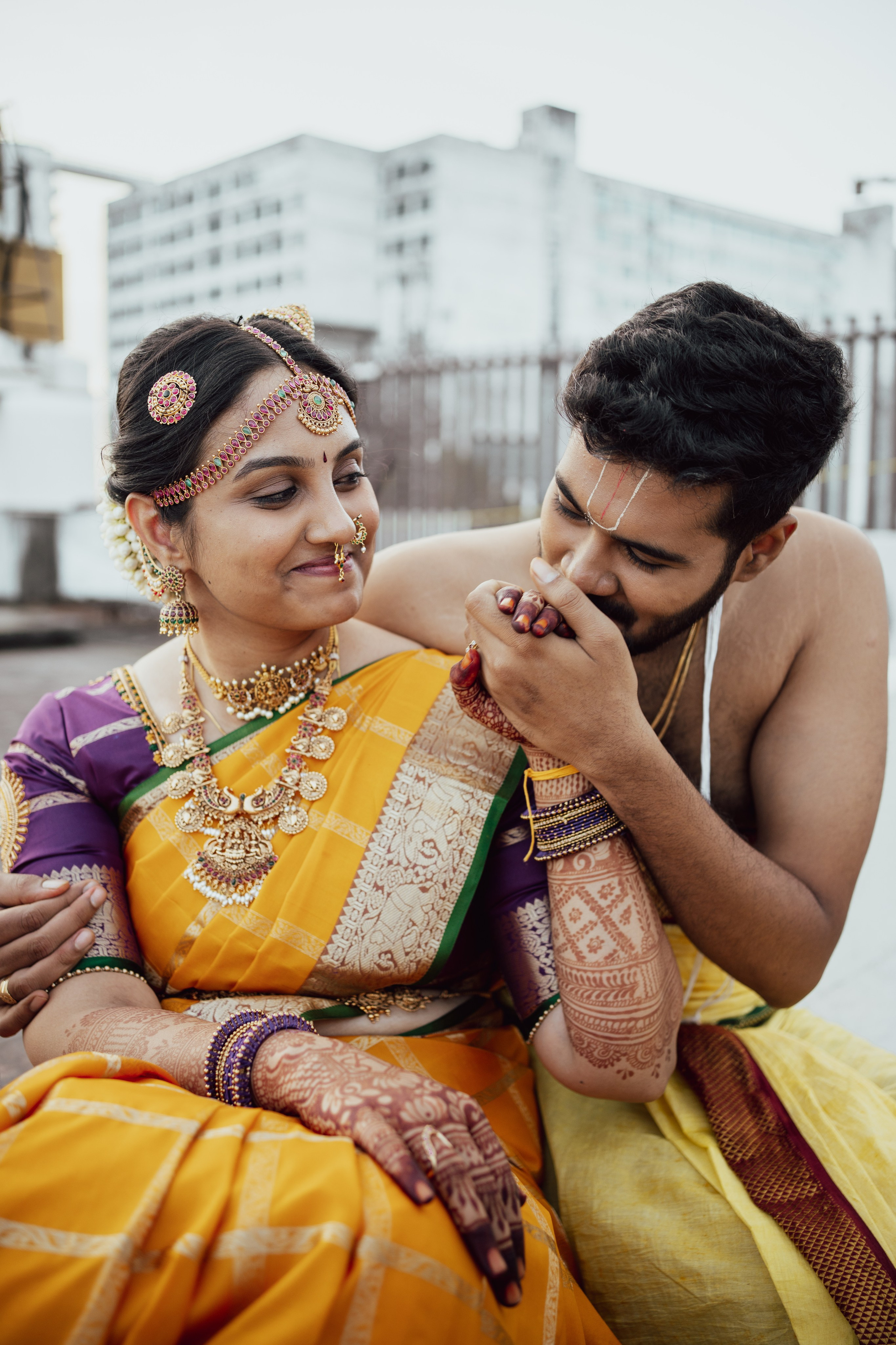 Shamika & Aravind. Menu