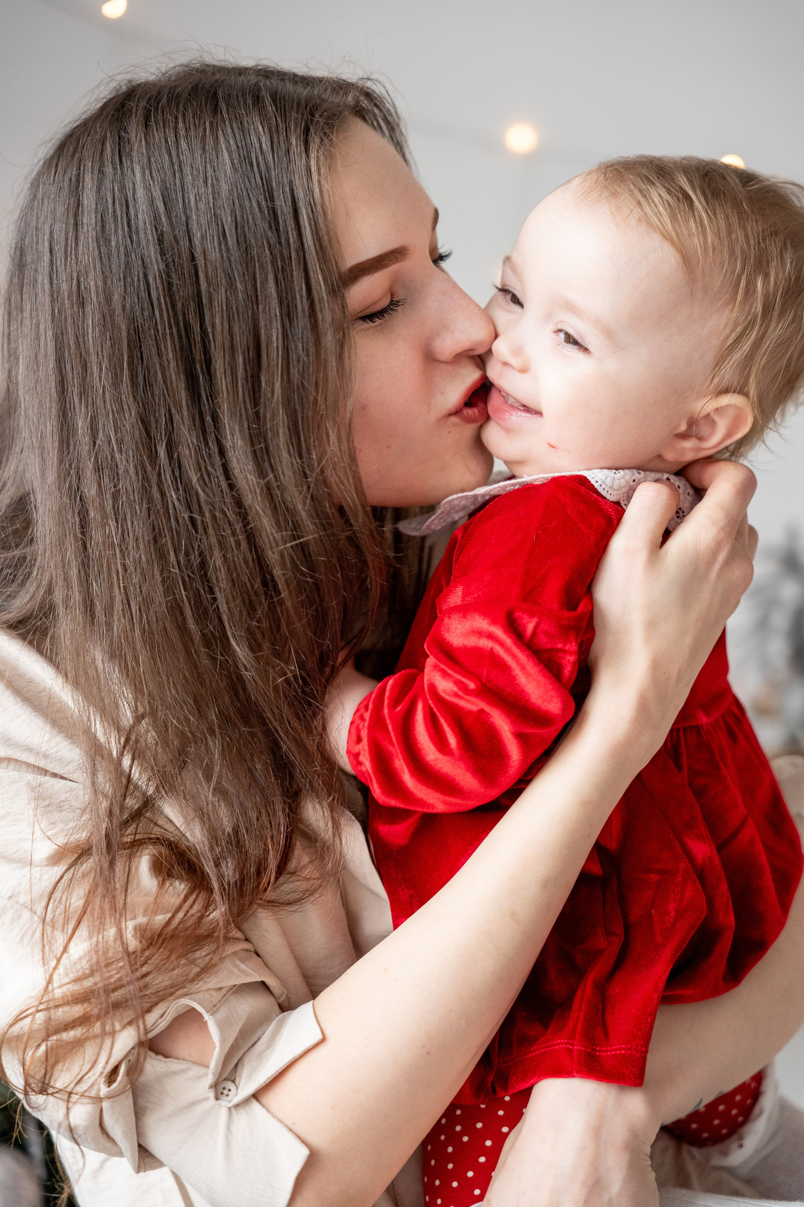 Rodinné focení v interiéru studia