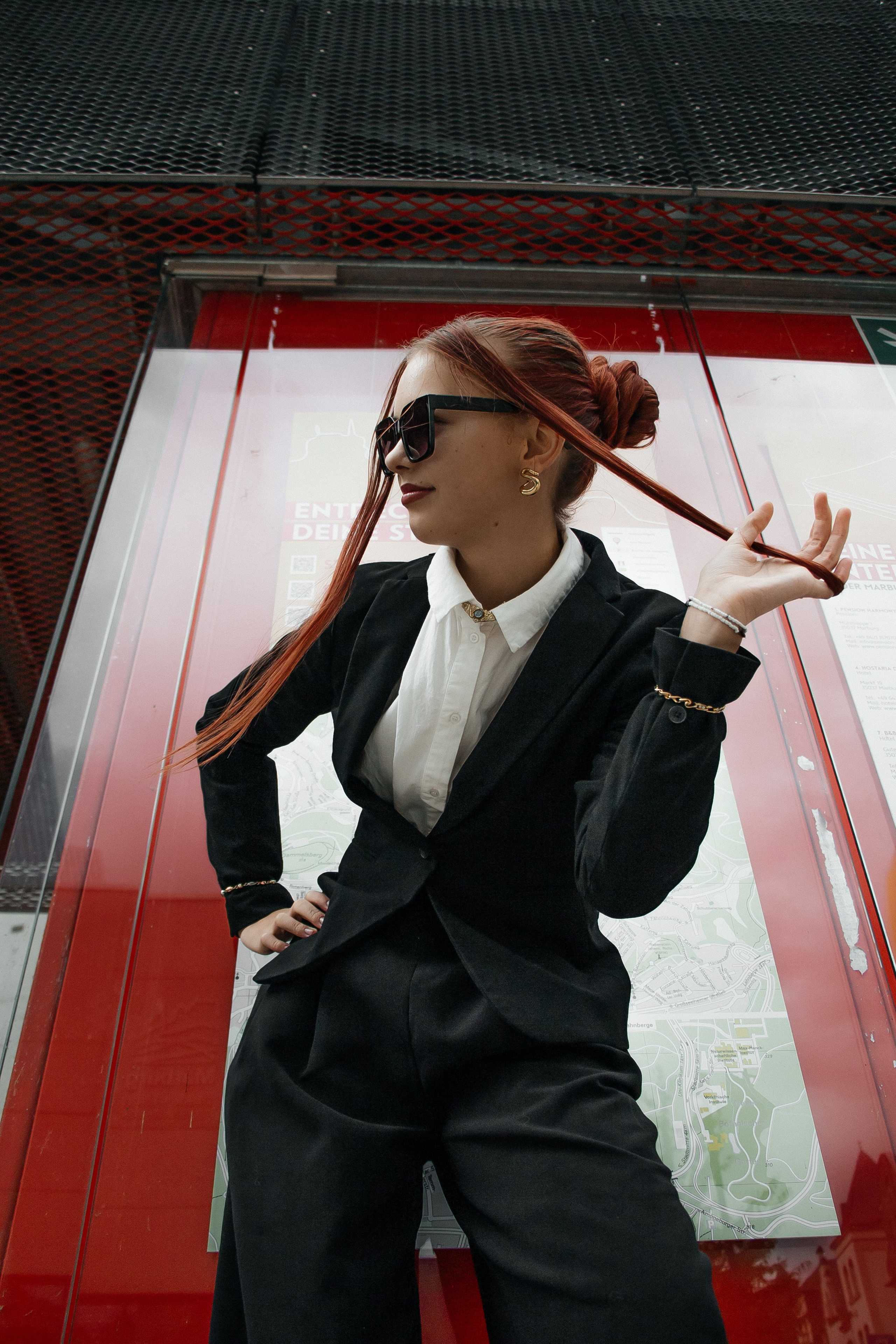 Red girl. PHOTOgrapher Germany MARBURG