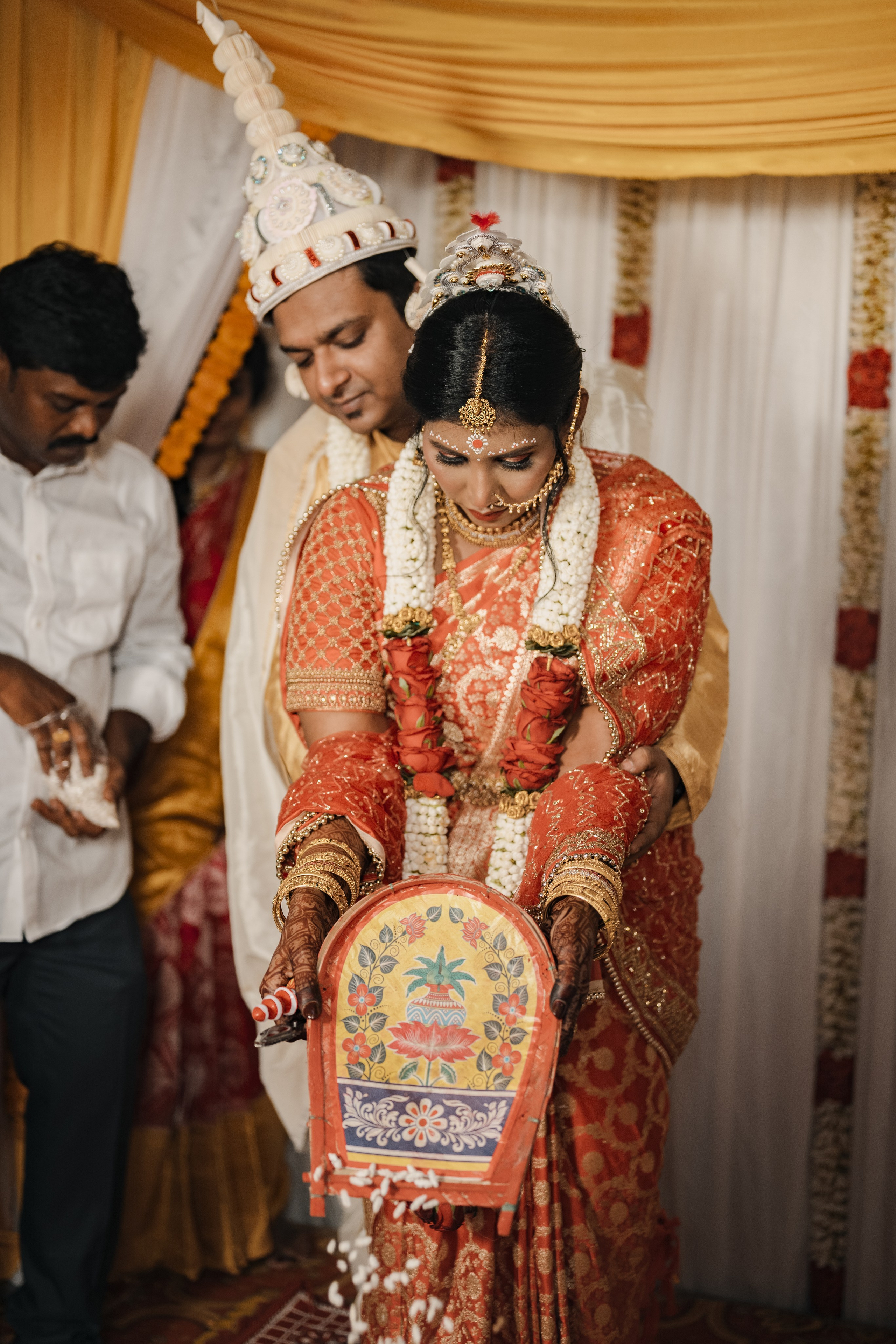 Sagaya & Rakesh. Agam Vizha