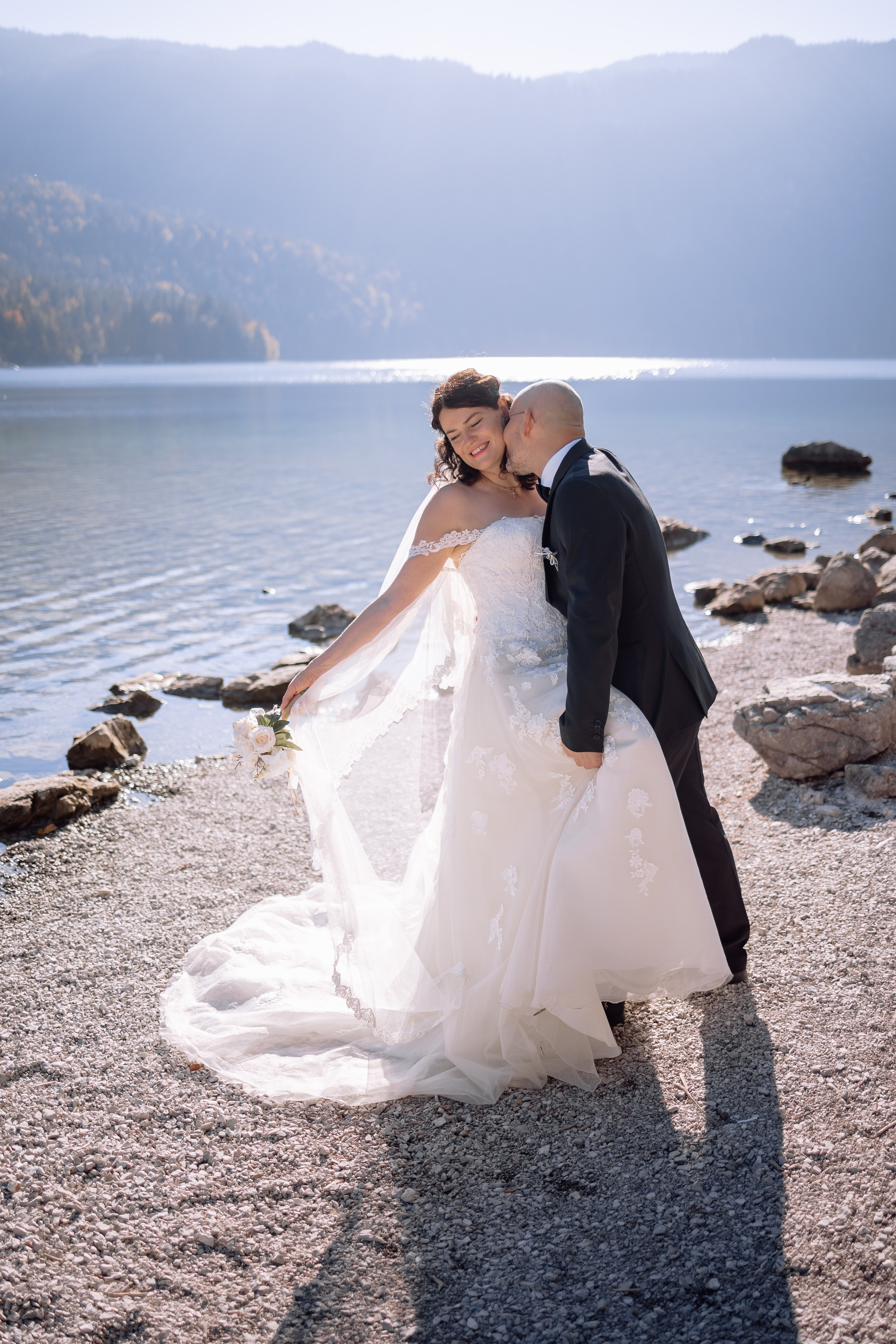 Eibsee. Hochzeitsfotograf München Taufe Familienfotograf Tanja Mauke