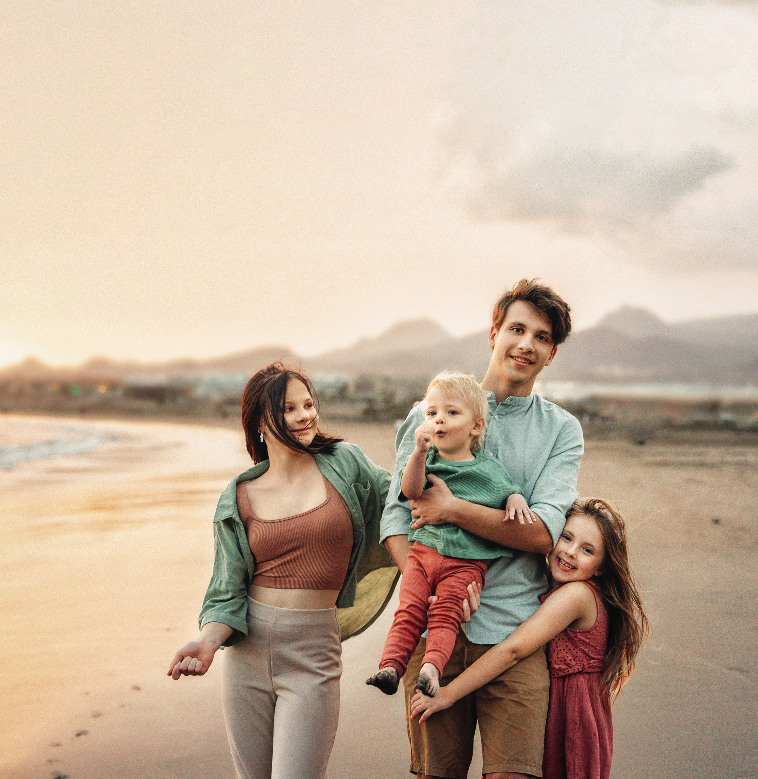 Families. Professional photography in Tenerife Tania Bonnet