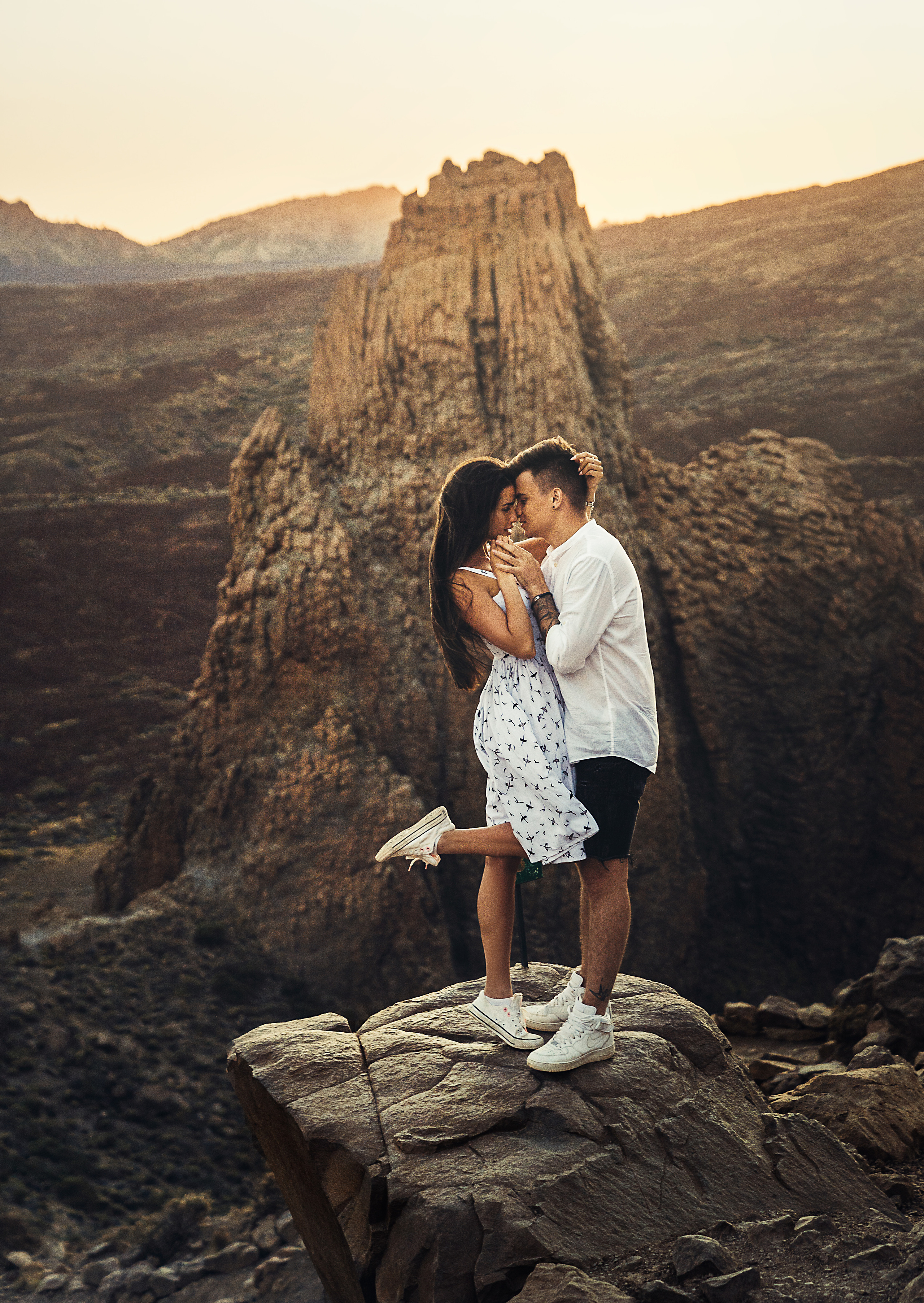 Топ локаций для фотосессии на Тенерифе. Таня Боннет | Профессиональный фотограф на Тенерифе — Летящие платья