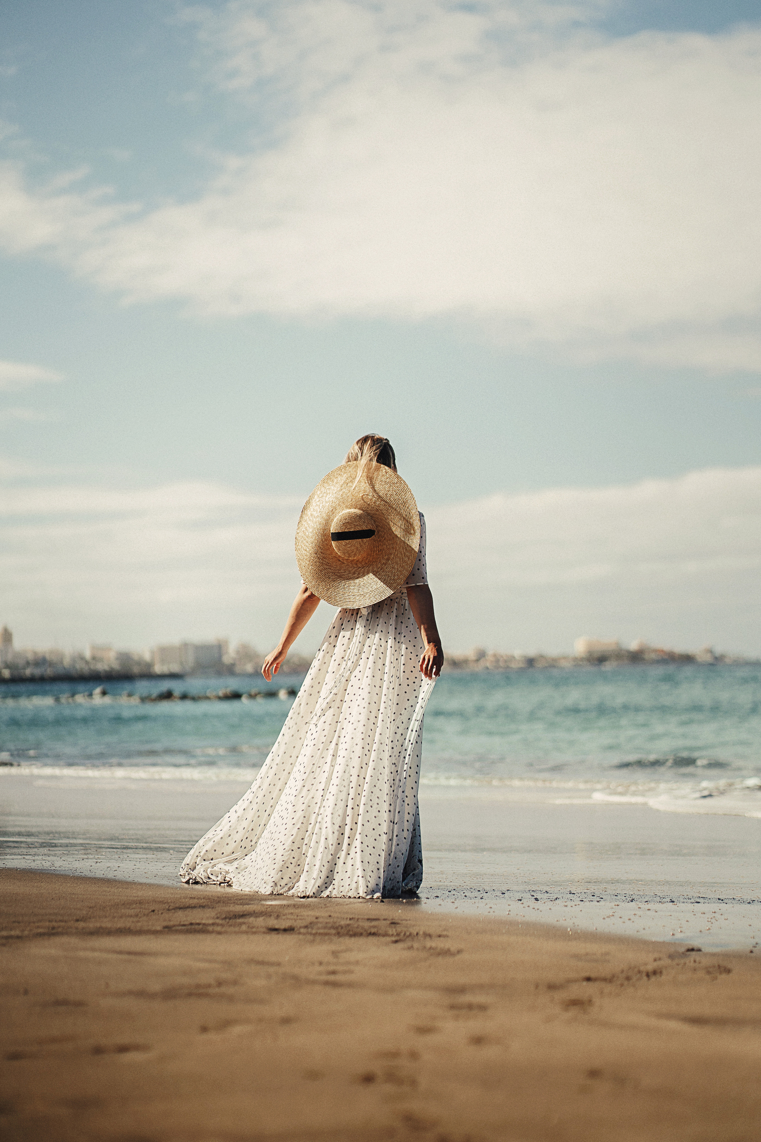 Платье горошек #15 20+10€. Профессиональный фотограф на Тенерифе