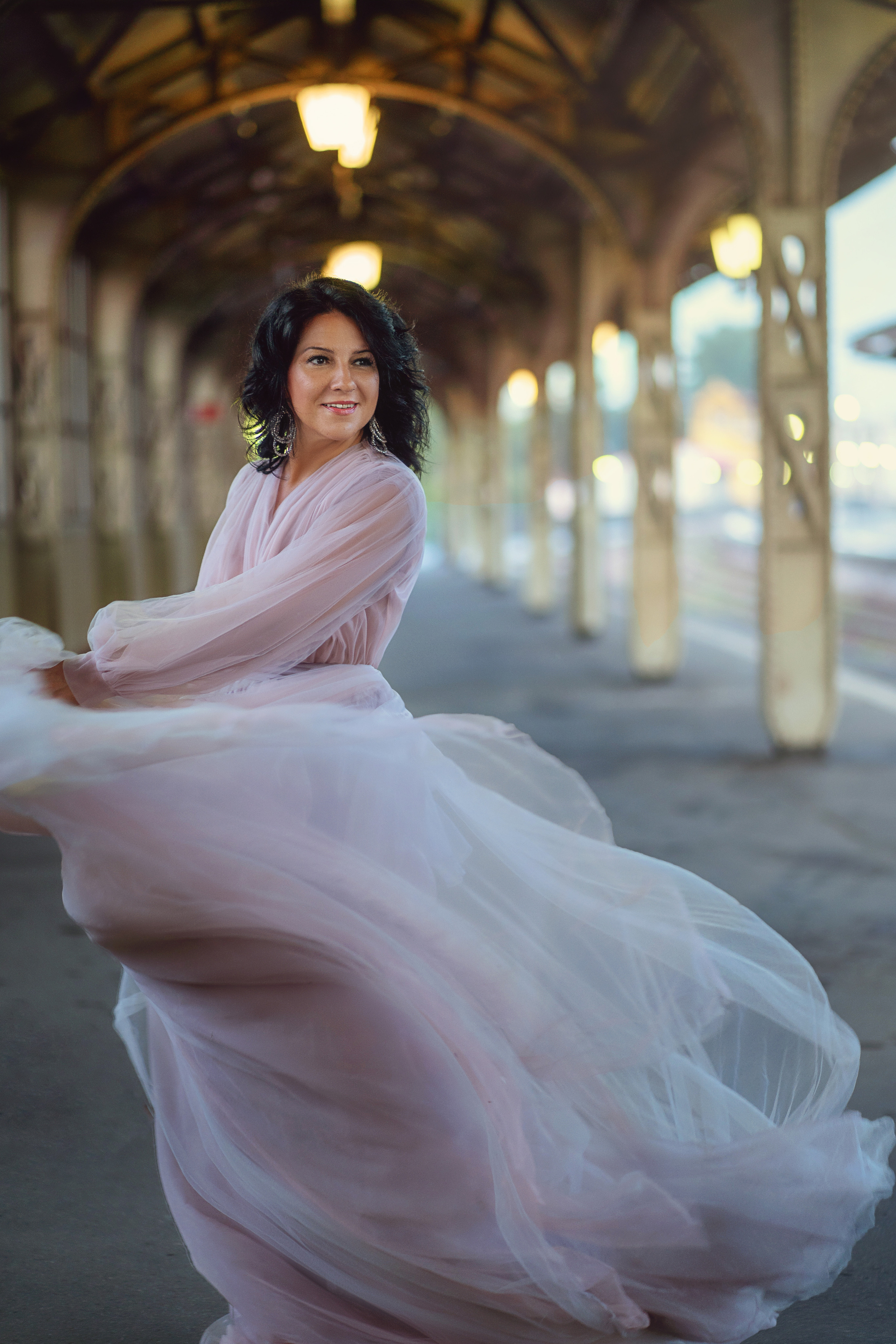 Lilac tulle dress #8 20€. Professional photography in Tenerife Tania Bonnet
