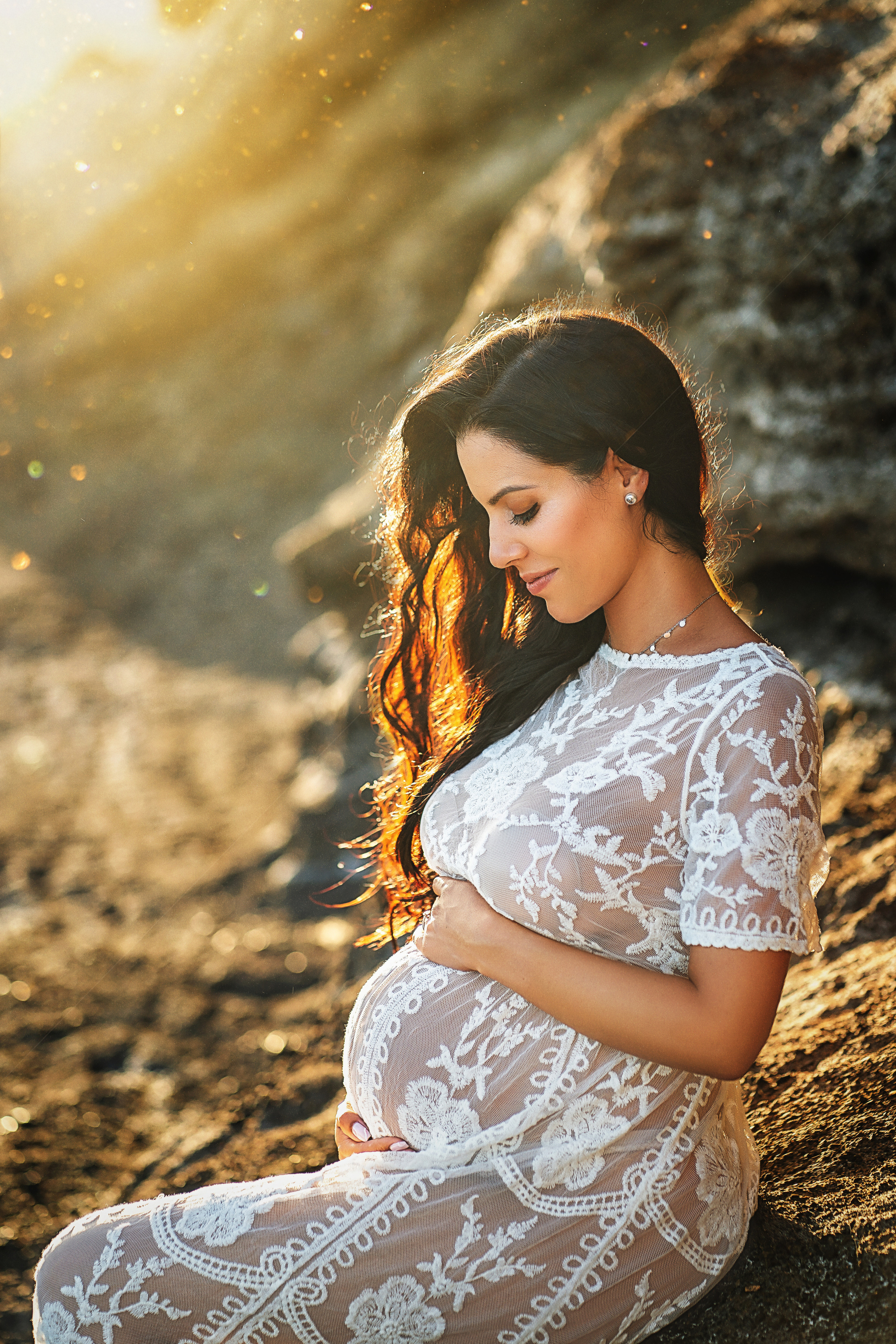Платье белое круж. #1 10€. Профессиональный фотограф на Тенерифе