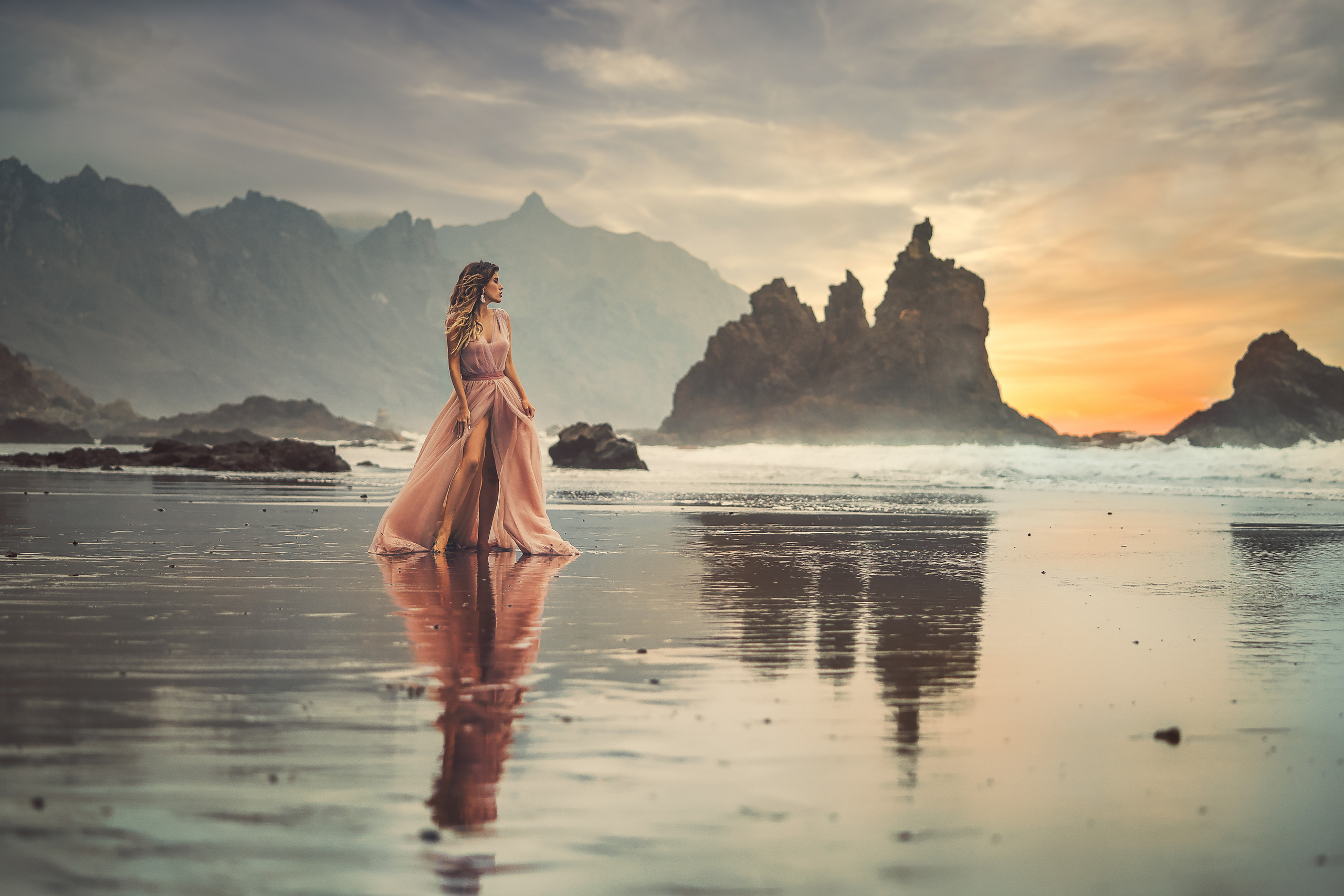 Юбка+боди беж #7 20€. Профессиональный фотограф на Тенерифе