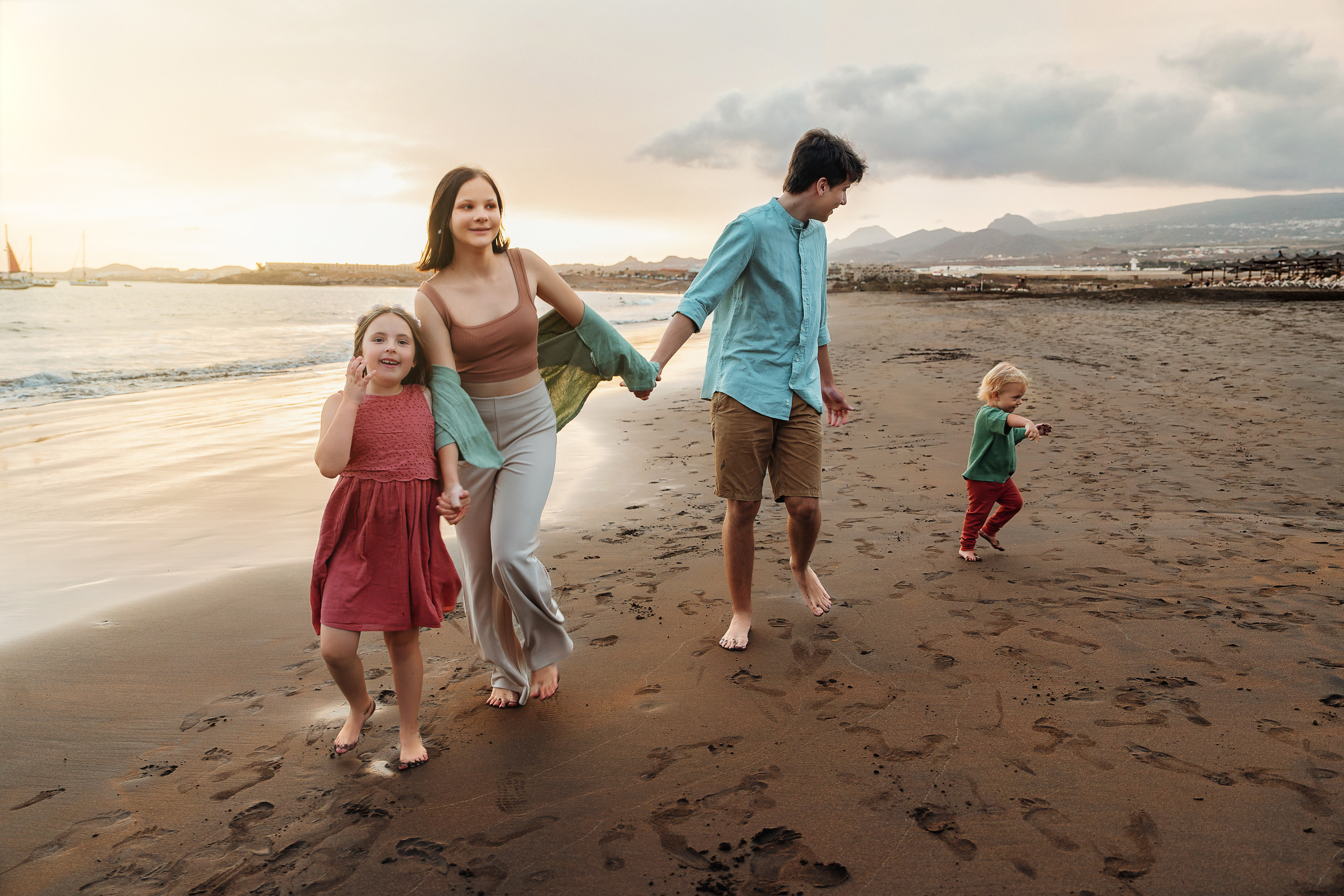 Families. Professional photography in Tenerife Tania Bonnet