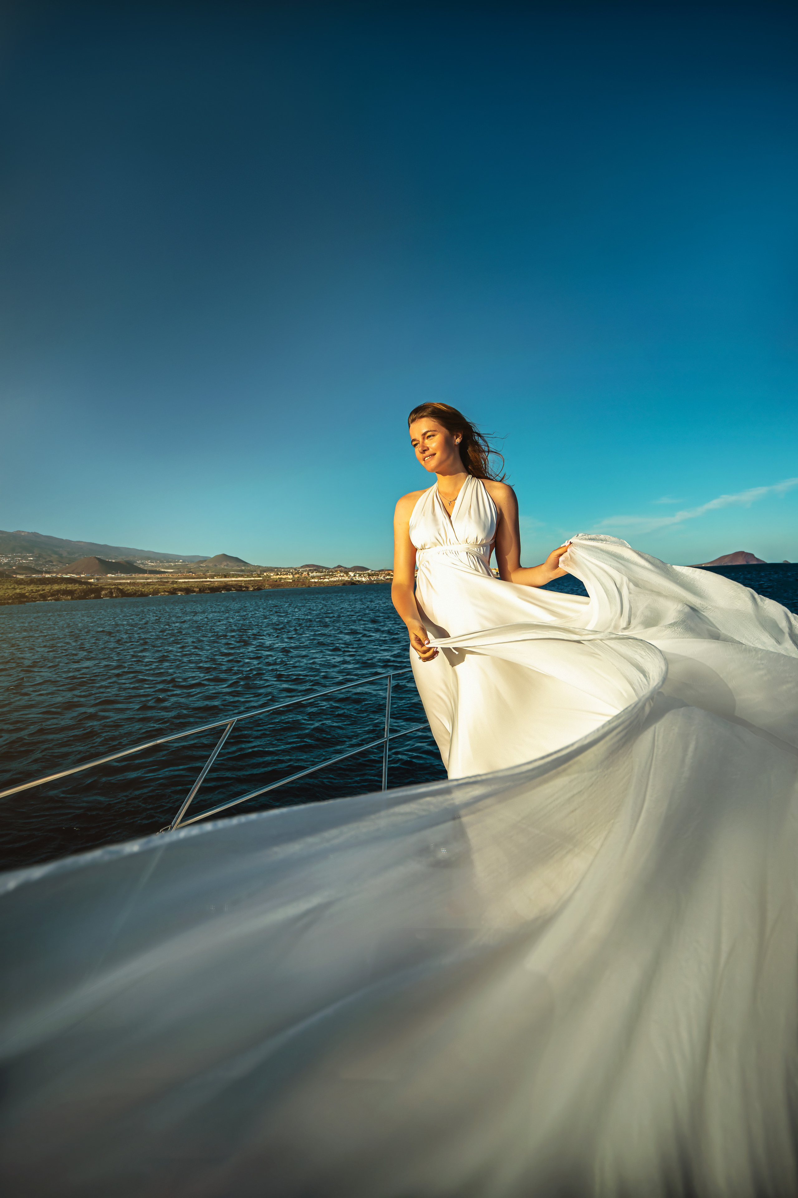 Шлейфовые (летящие) платья на Тенерифе и Канарских островах. Таня Боннет | Профессиональный фотограф на Тенерифе — Летящие платья