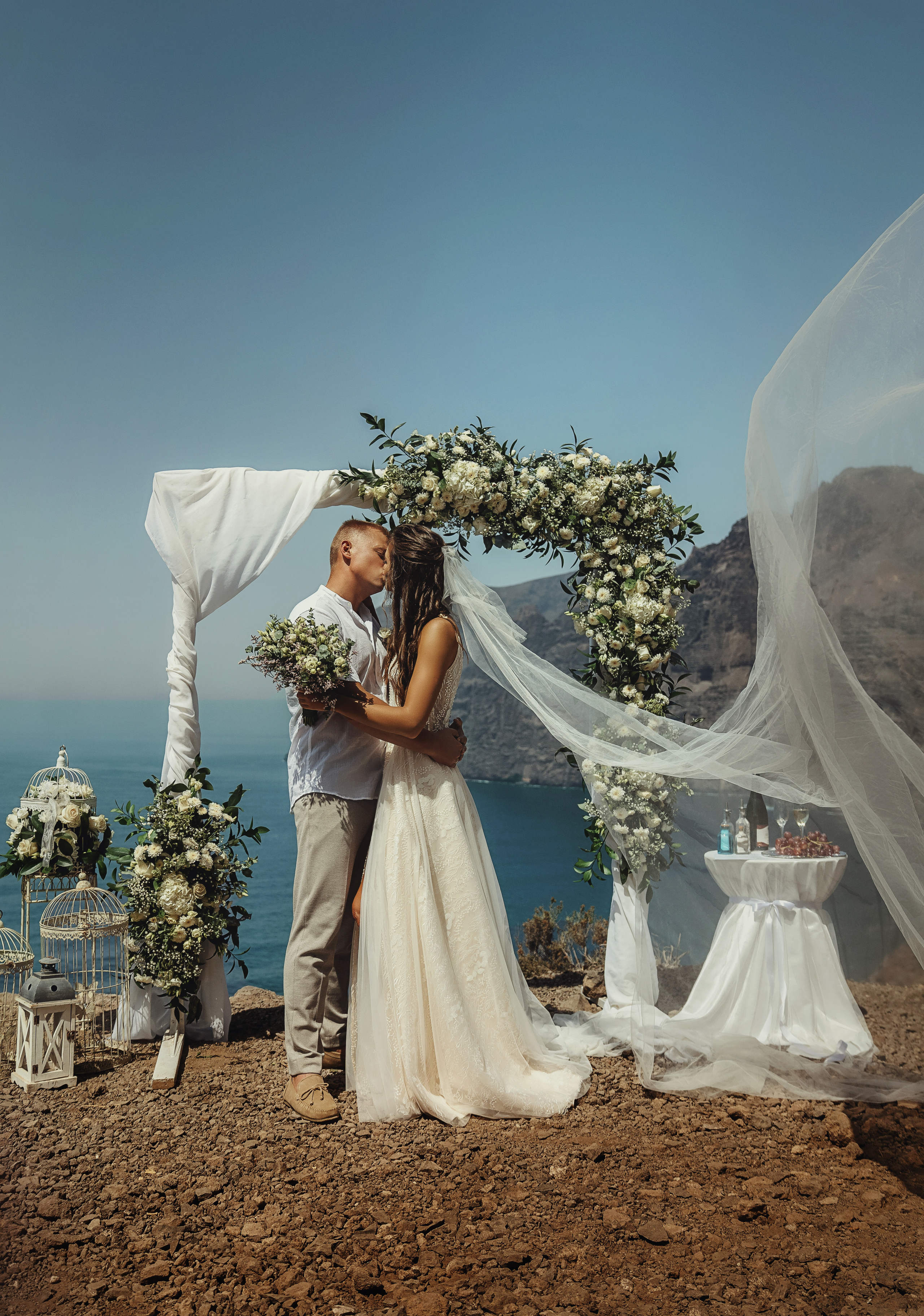 Топ локаций для фотосессии на Тенерифе. Таня Боннет | Профессиональный фотограф на Тенерифе — Летящие платья